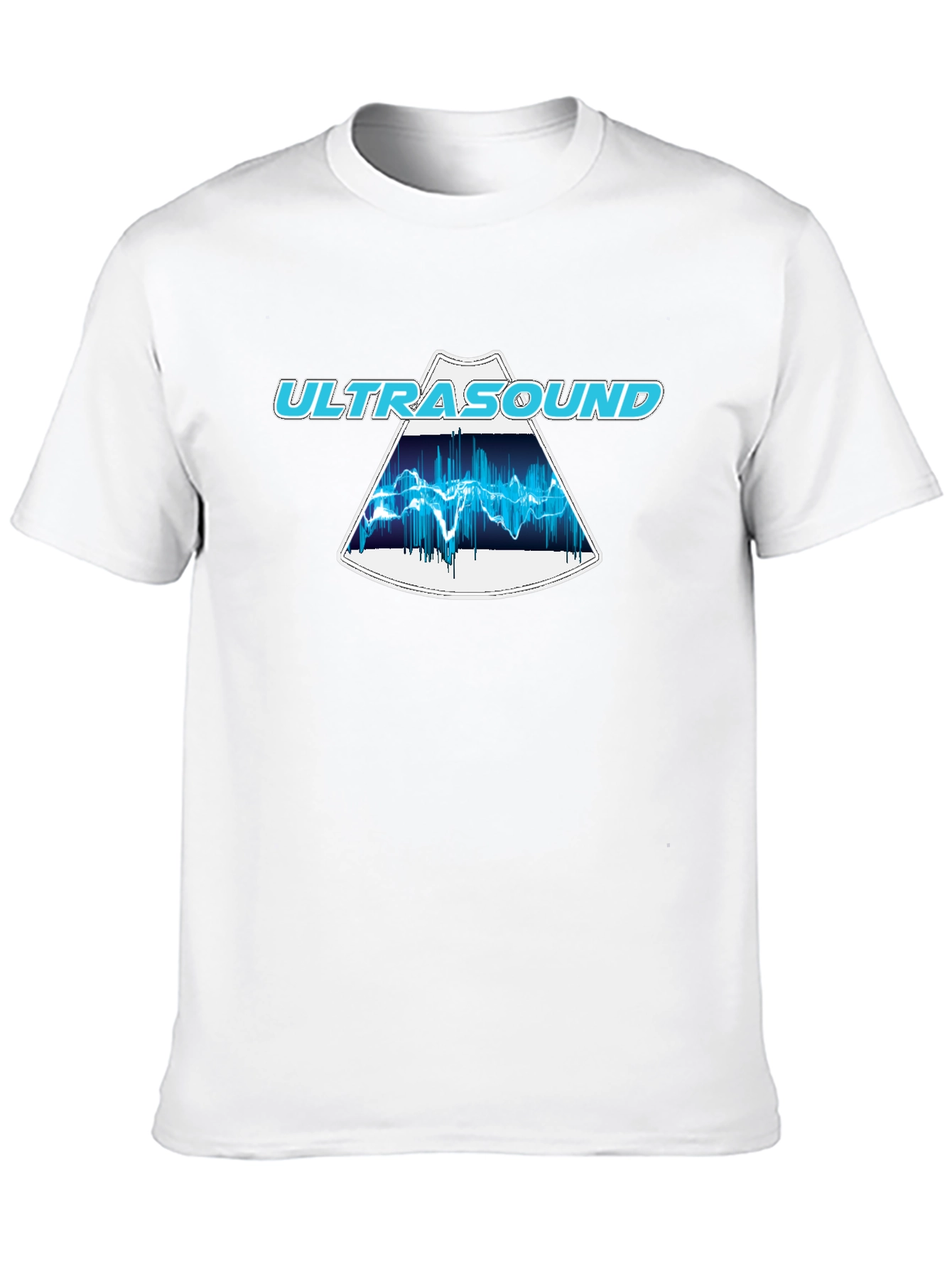 Ultrasound Graphic Tee - Cool Black T-Shirt