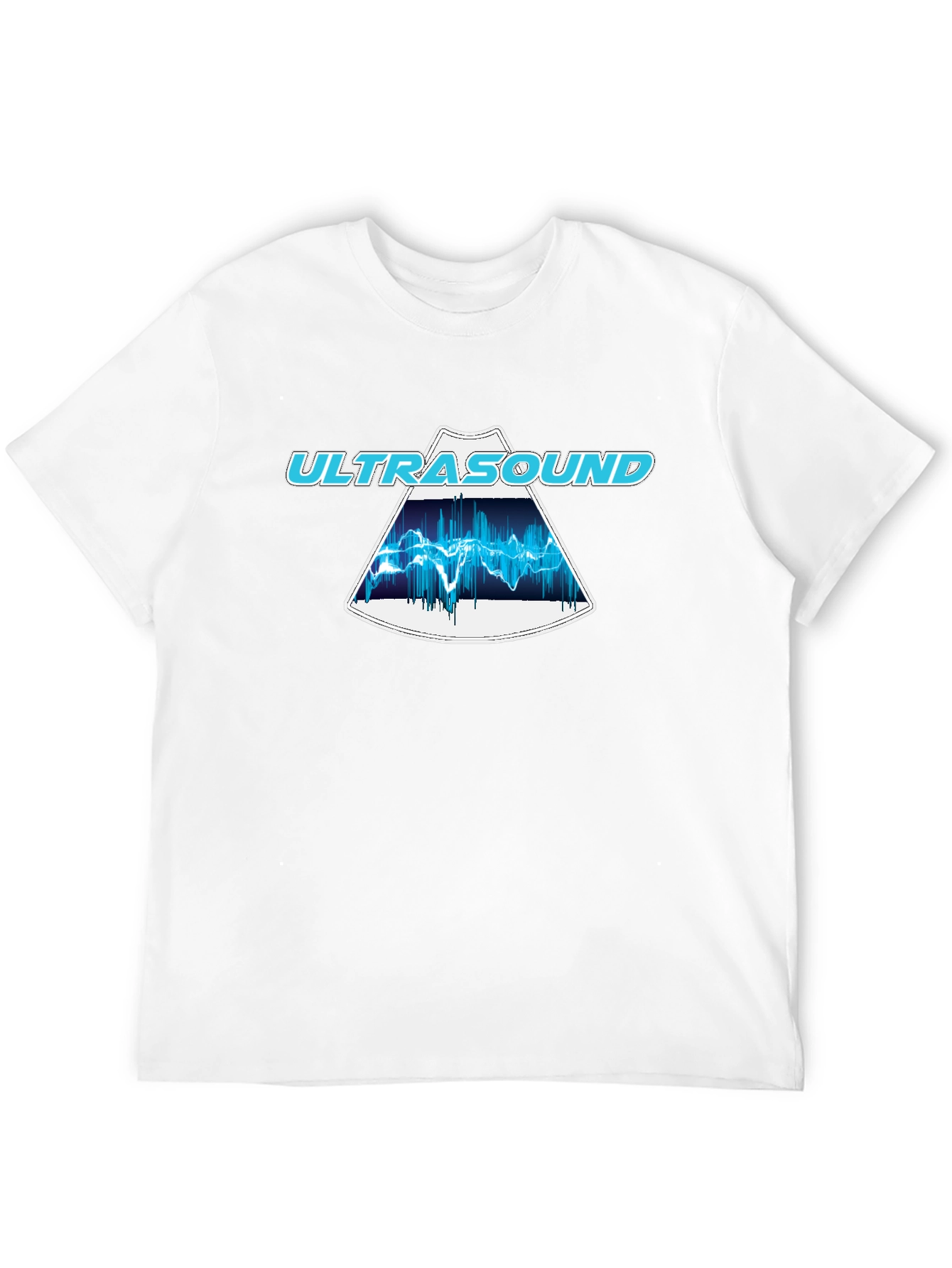 Ultrasound Graphic Tee - Cool Black T-Shirt