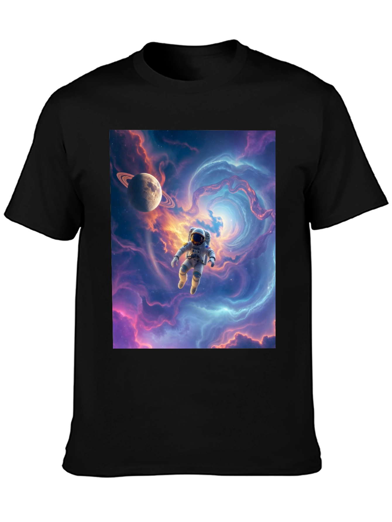 Astronaut Galaxy T-Shirt - Space Adventure Tee