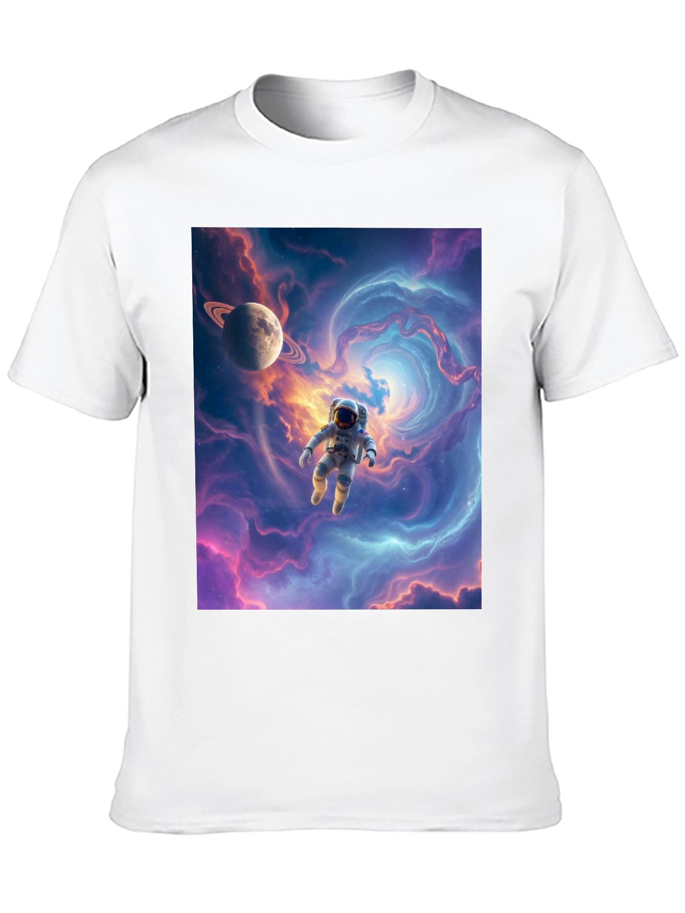 Astronaut Galaxy T-Shirt - Space Adventure Tee