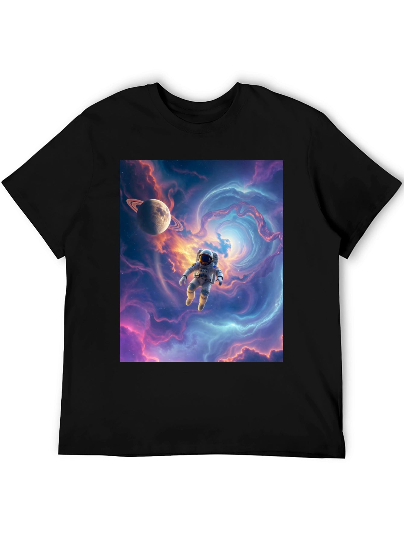 Astronaut Galaxy T-Shirt - Space Adventure Tee