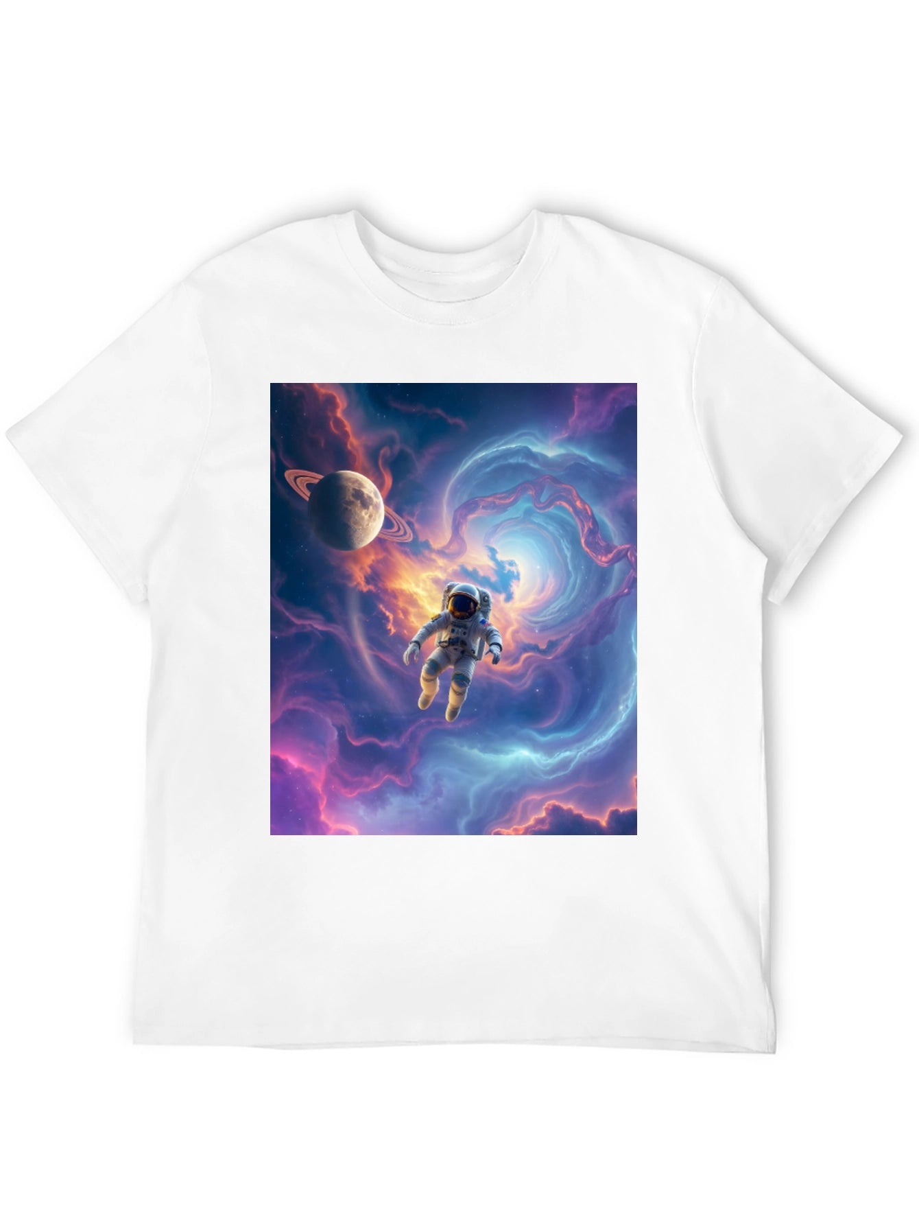 Astronaut Galaxy T-Shirt - Space Adventure Tee