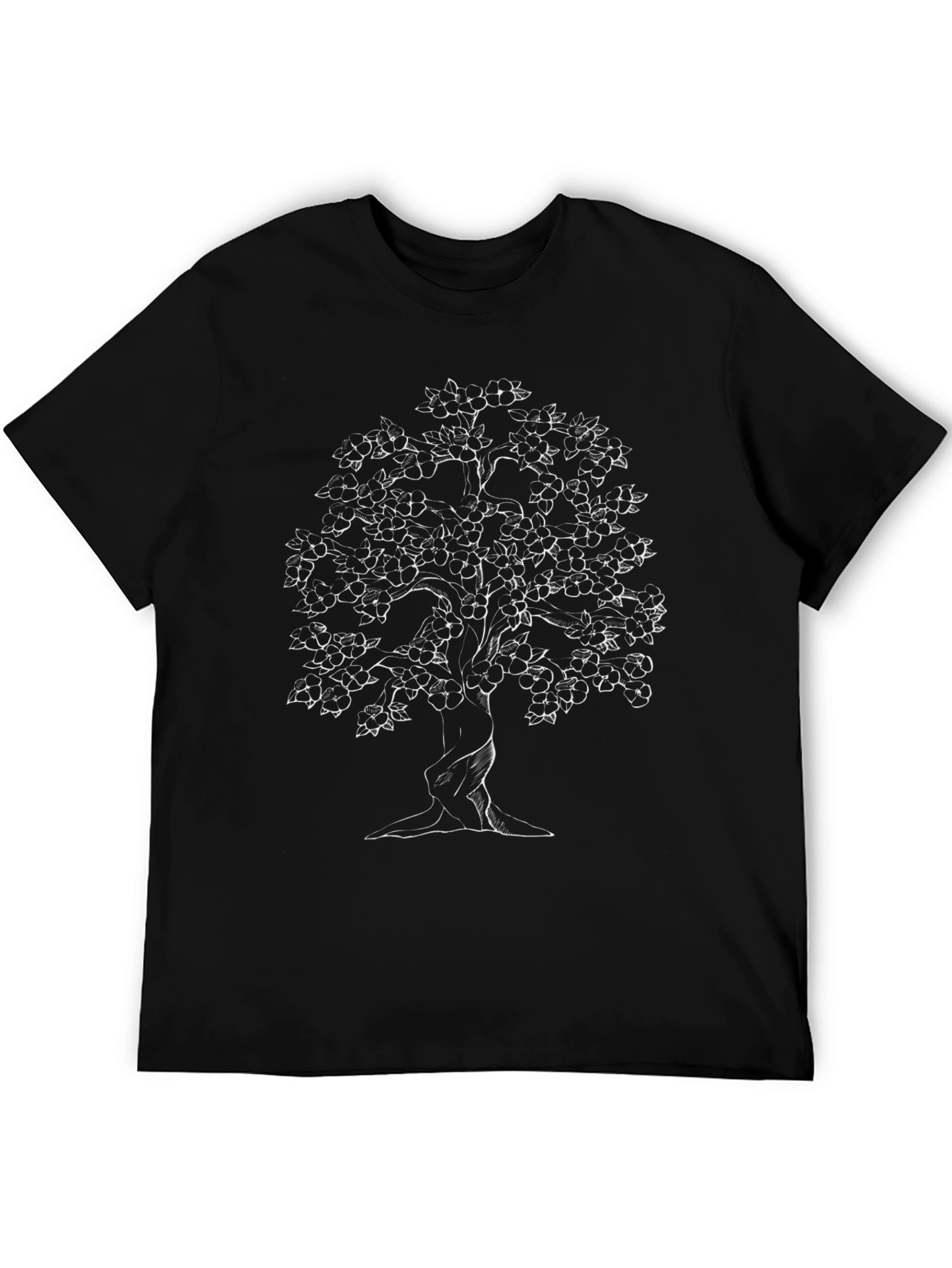 Tree of Life Black Graphic T-Shirt