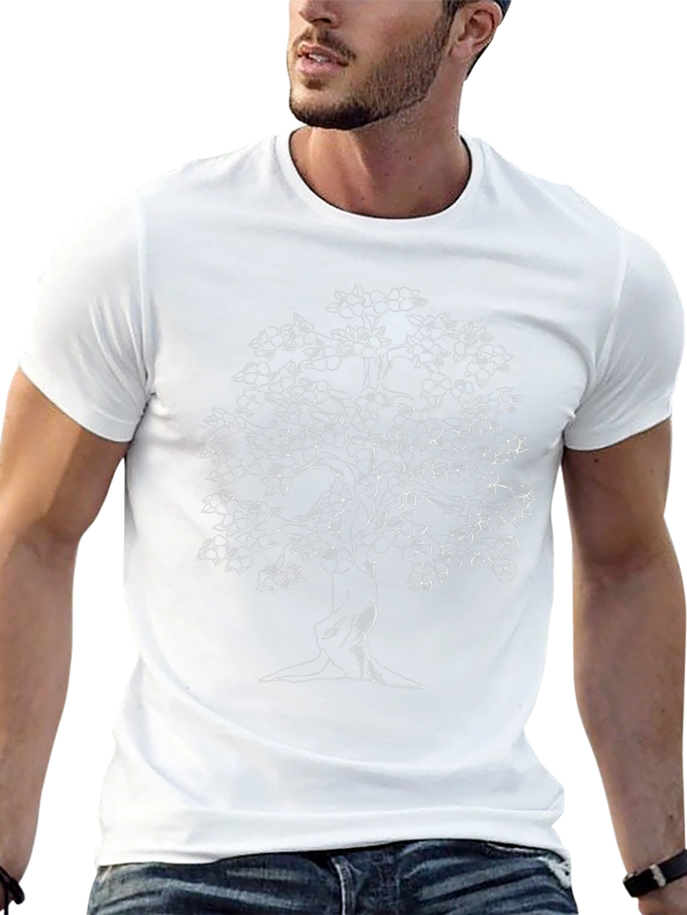 Tree of Life Black Graphic T-Shirt