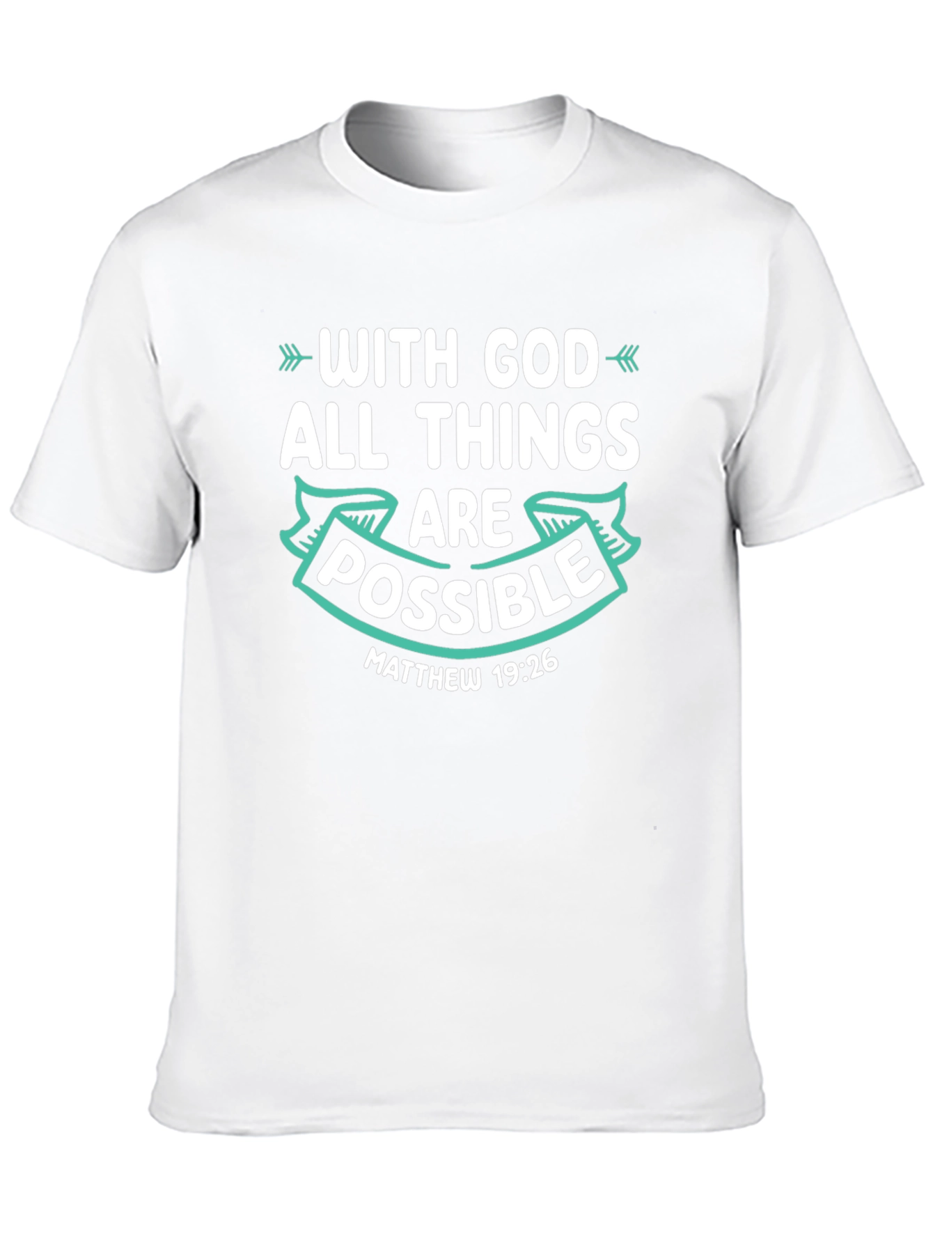 With God All Things Are Possible Tee