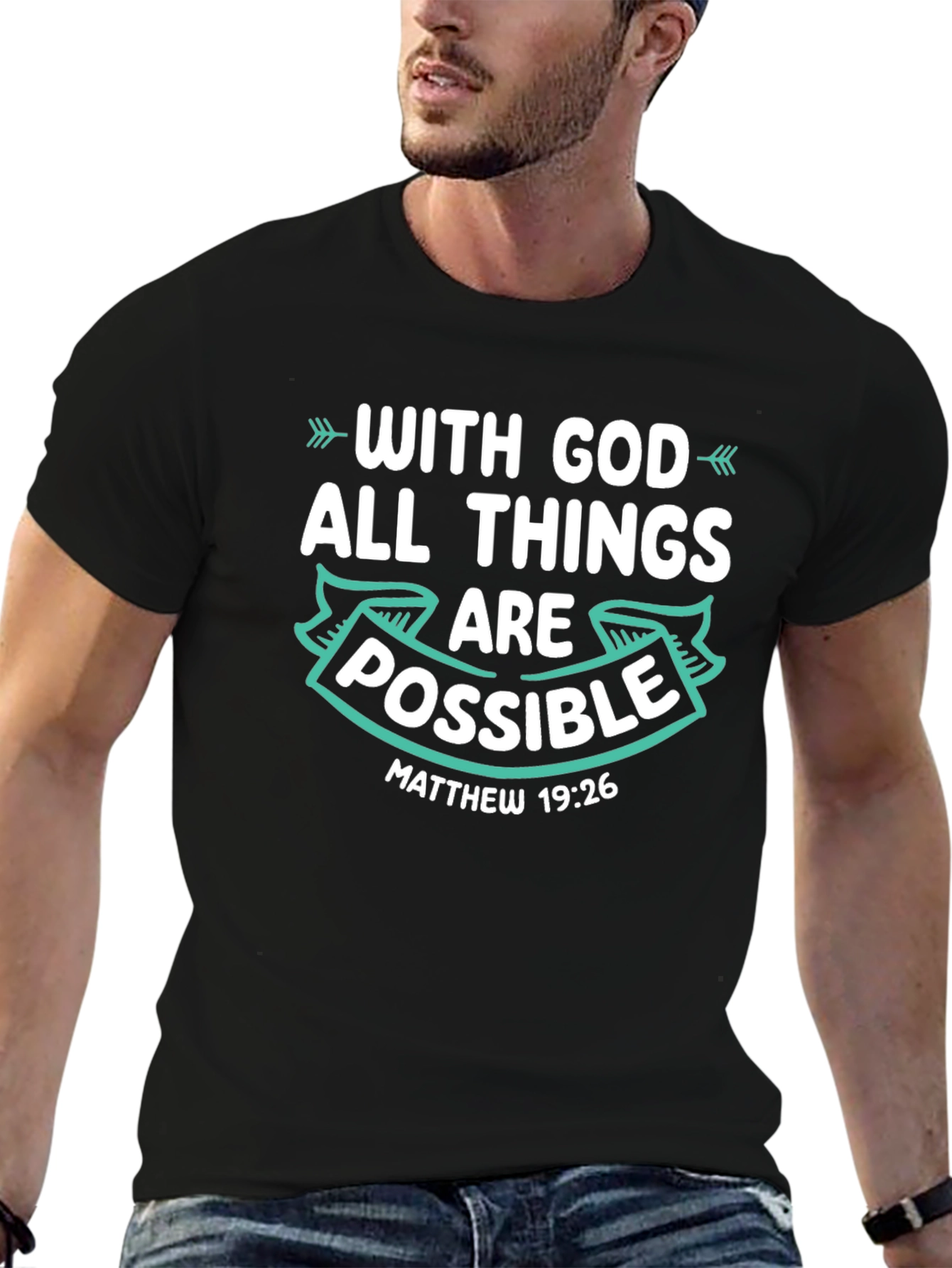 With God All Things Are Possible Tee