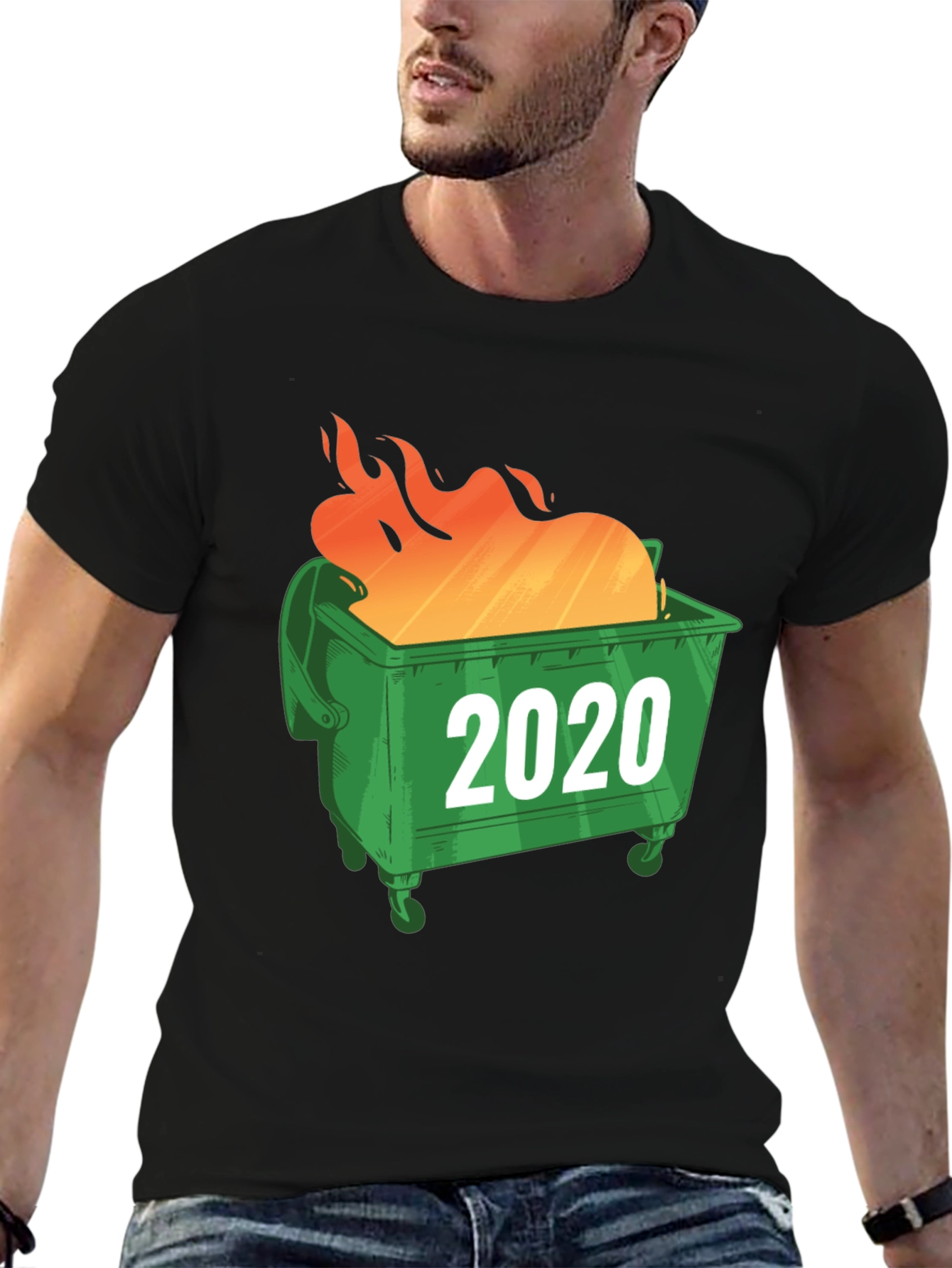 2020 Dumpster Fire Graphic Tee
