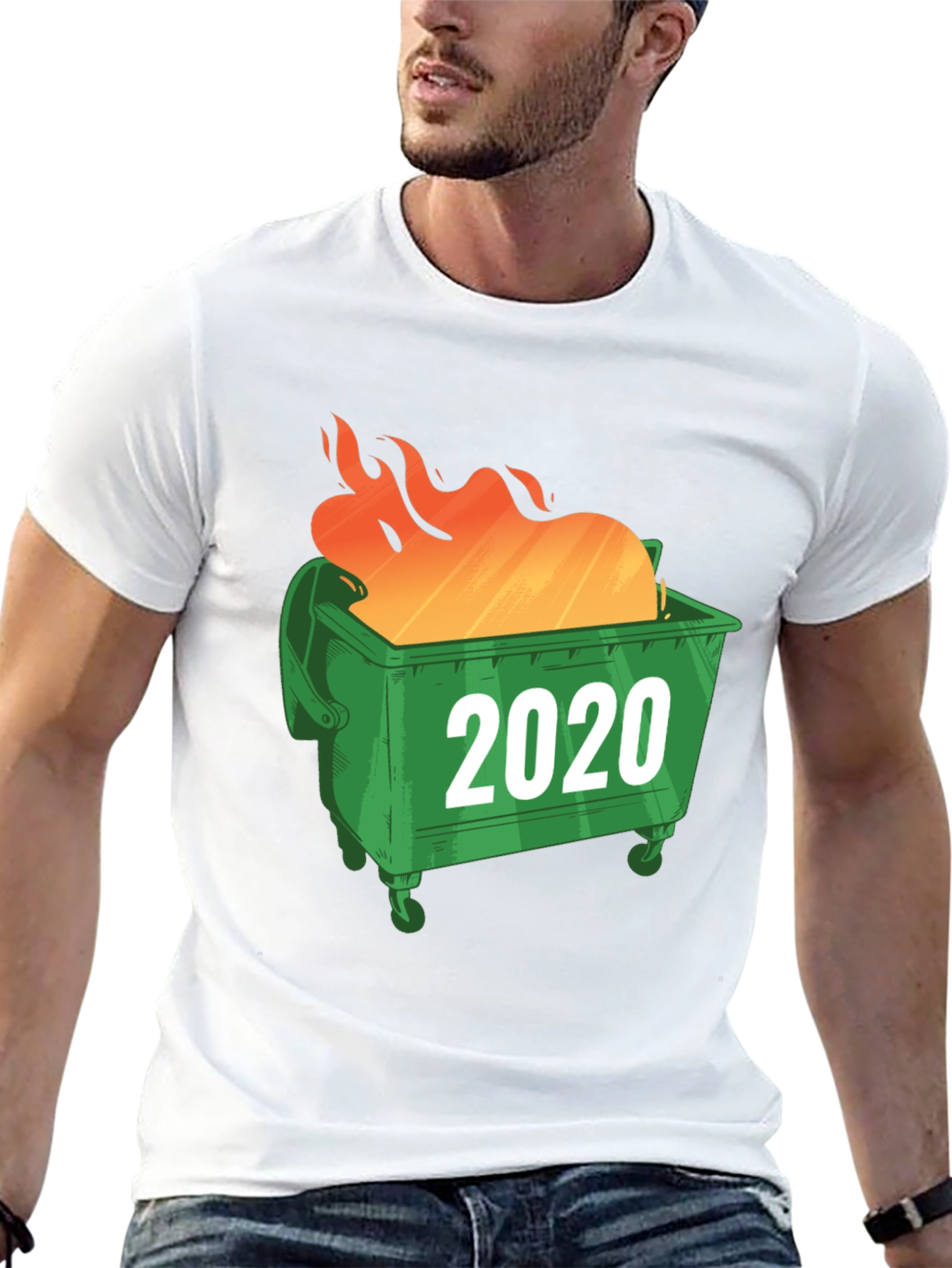 2020 Dumpster Fire Graphic Tee