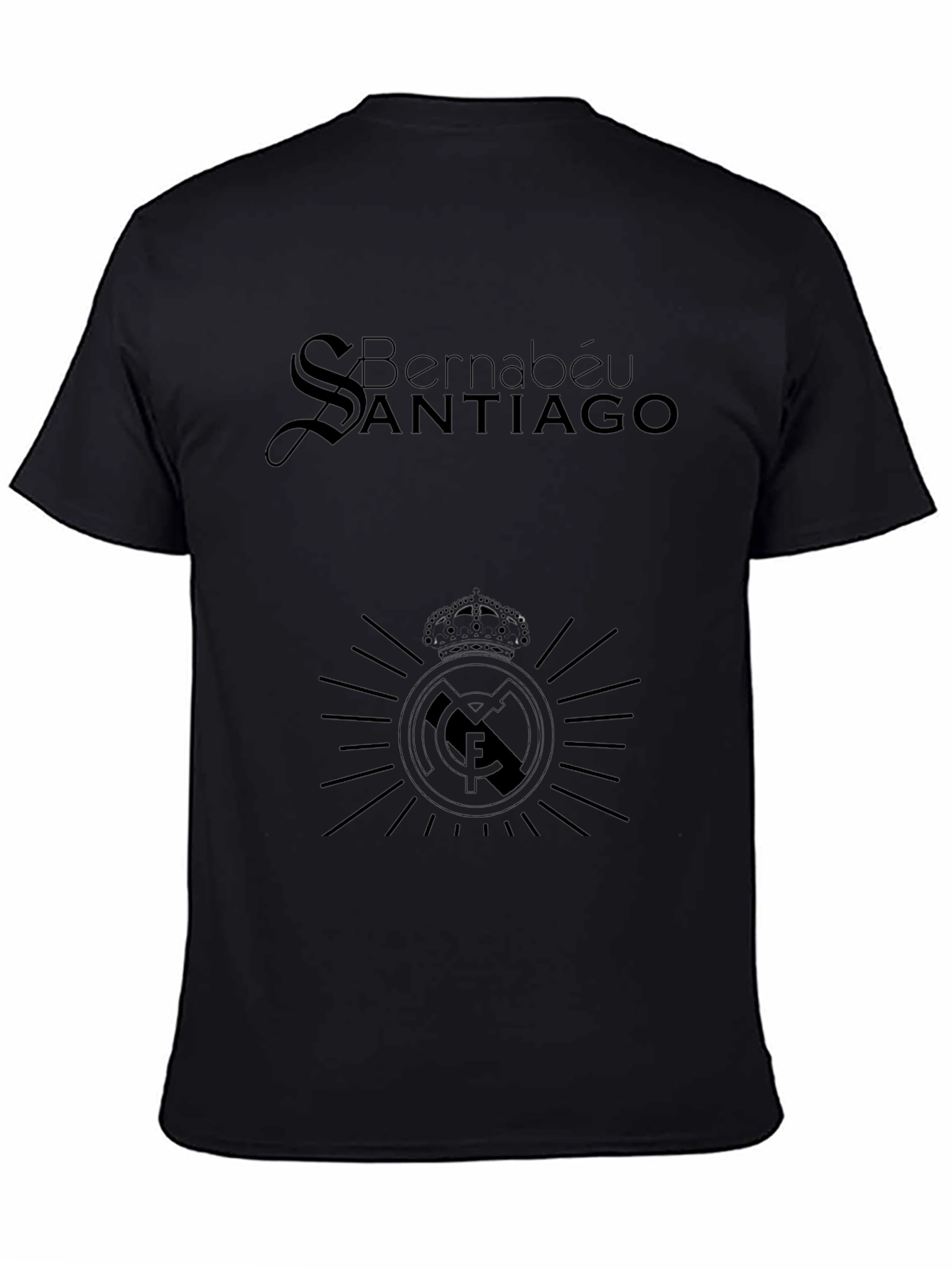 Bernabéu Santiago Black T-Shirt