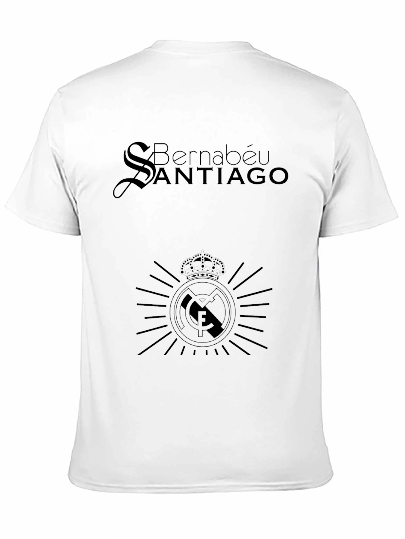 Bernabéu Santiago Black T-Shirt