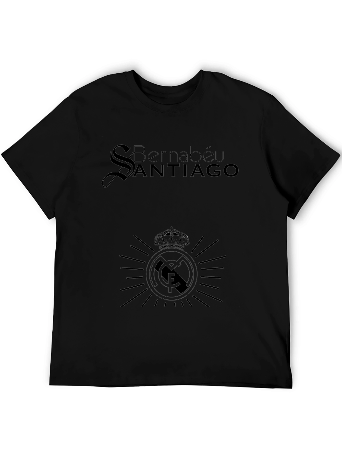 Bernabéu Santiago Black T-Shirt