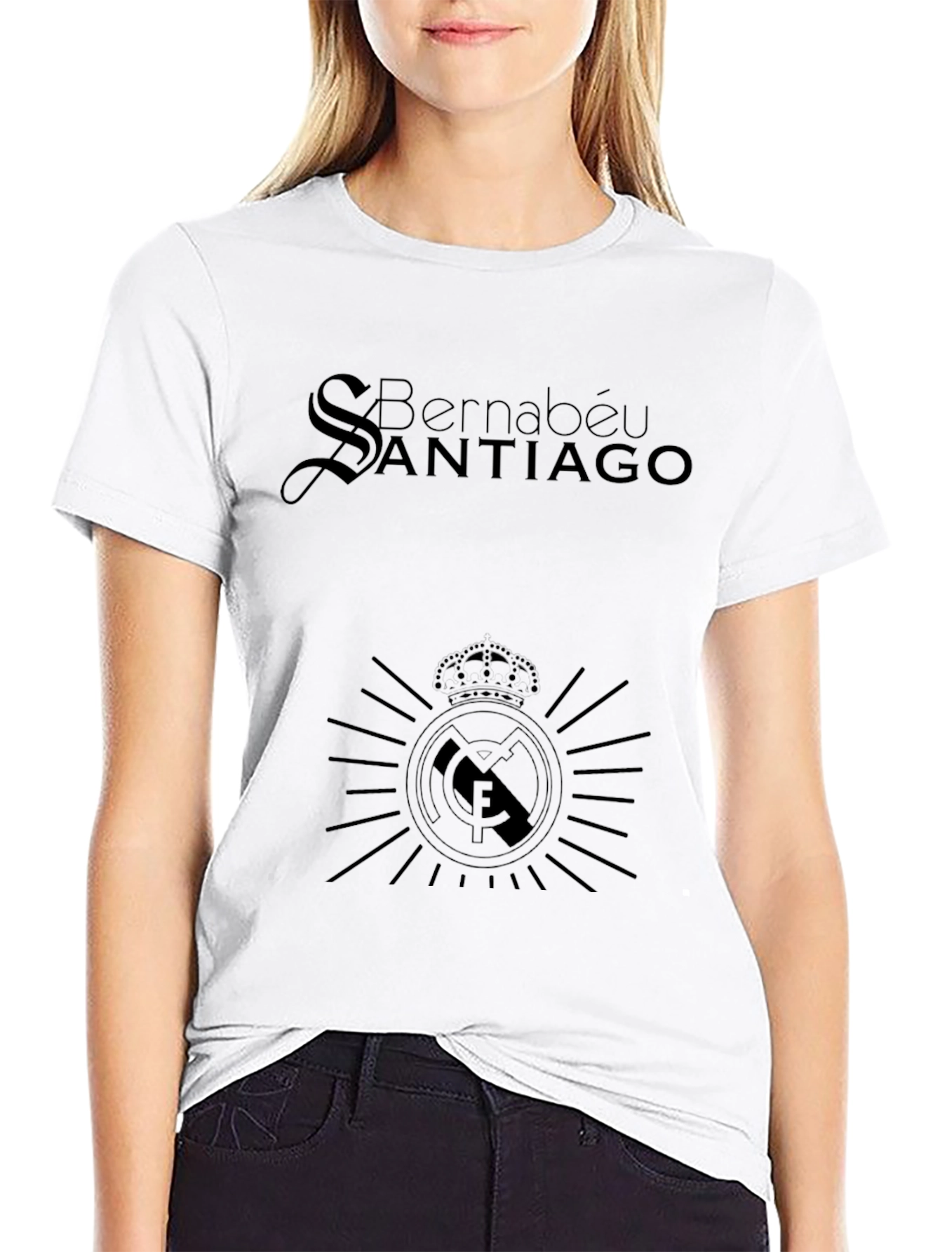 Bernabéu Santiago Black T-Shirt