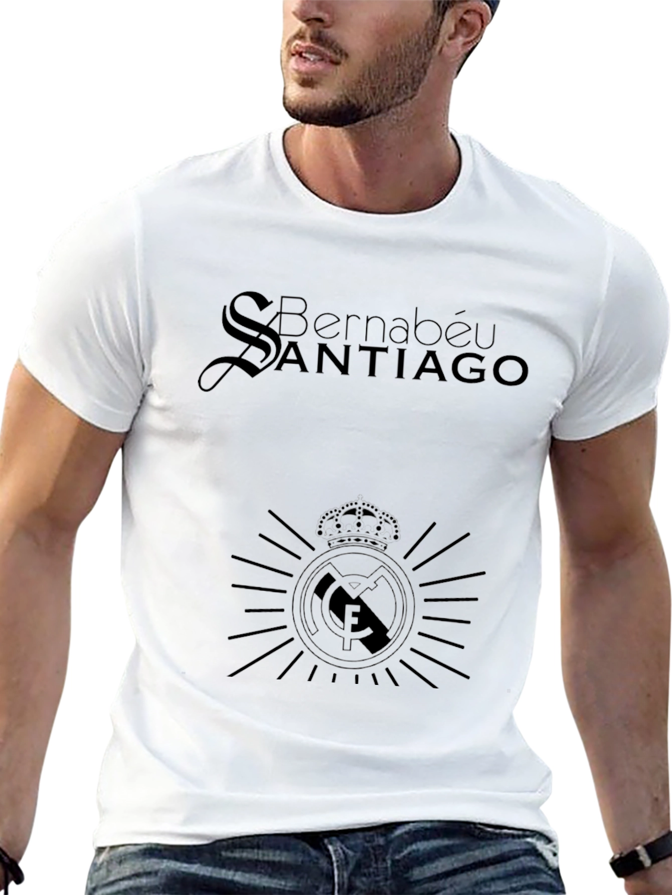 Bernabéu Santiago Black T-Shirt