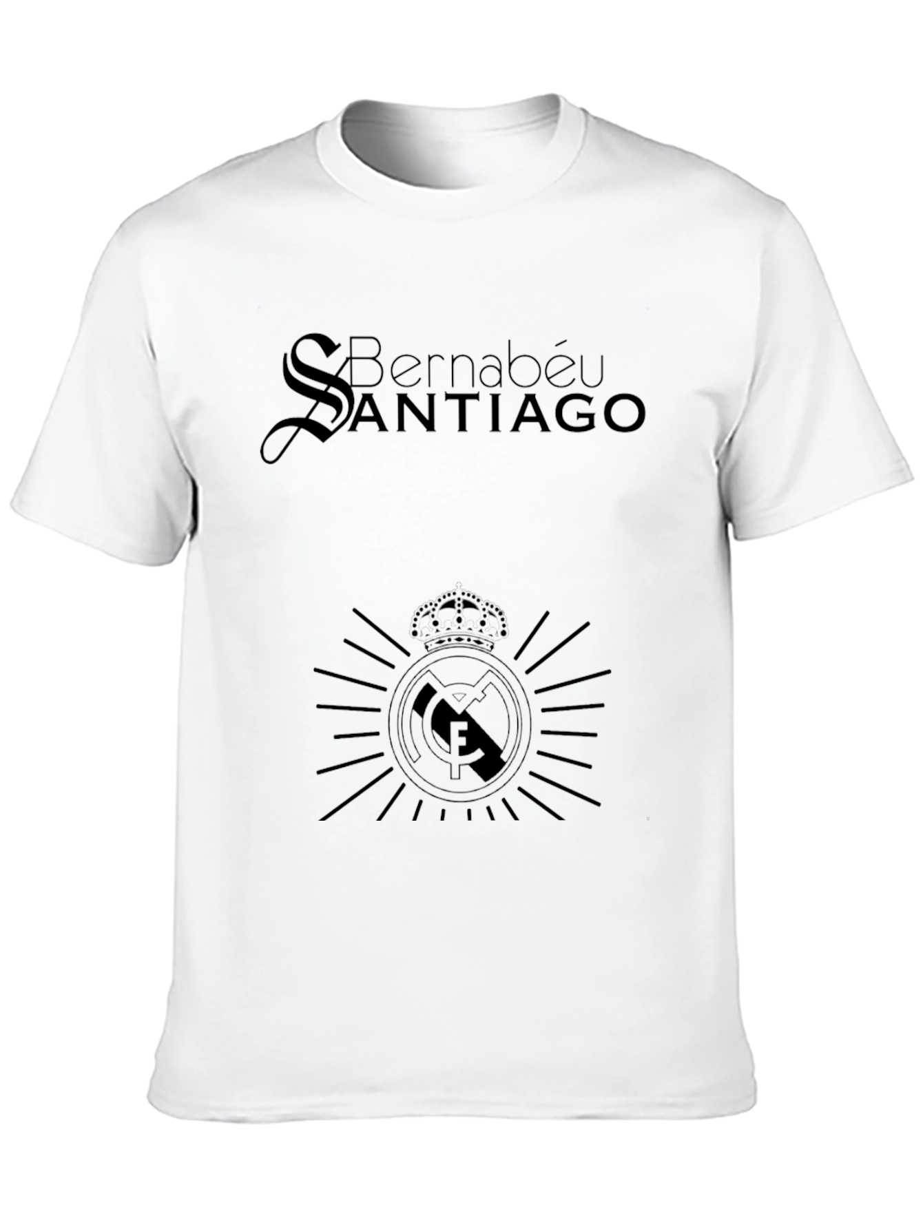 Bernabéu Santiago Black T-Shirt