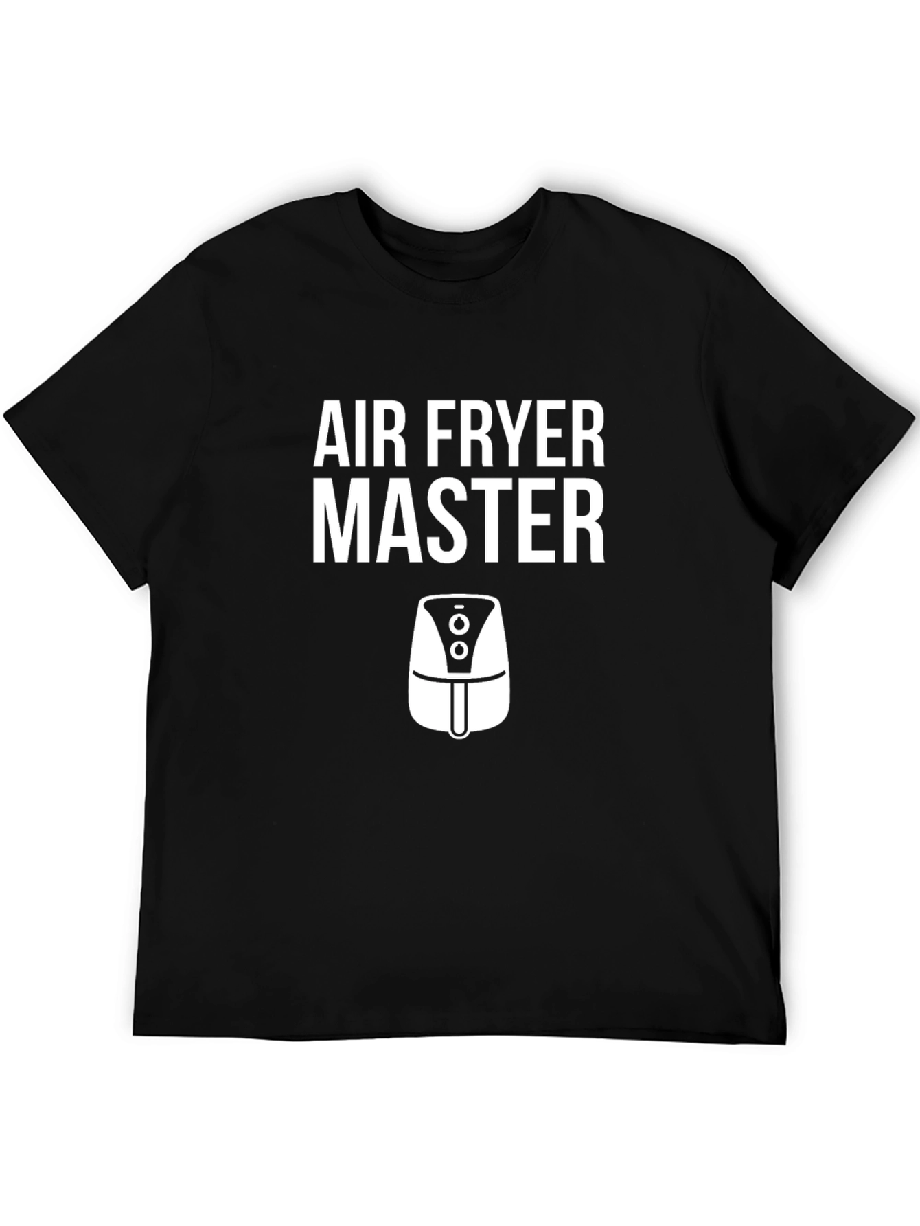 Air Fryer Master Graphic T-Shirt - Black