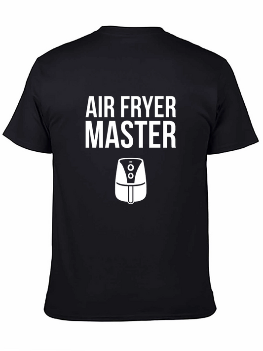 Air Fryer Master Graphic T-Shirt - Black