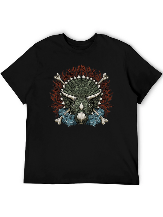 Triceratops Bones Graphic Tee