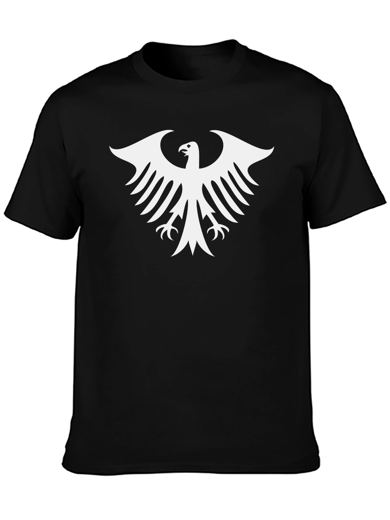 Black Eagle Crest Graphic T-Shirt