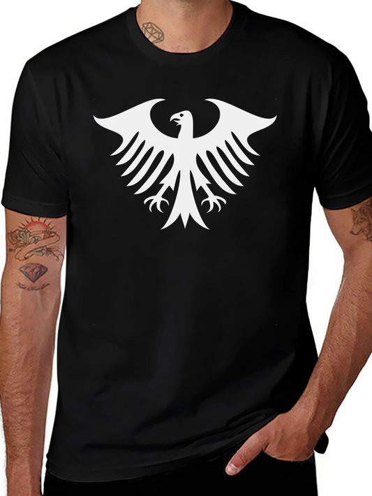 Black Eagle Crest Graphic T-Shirt