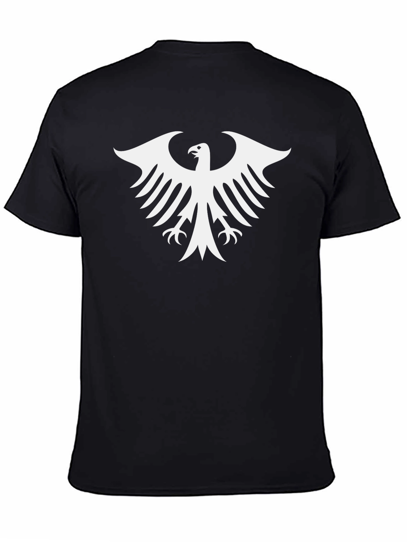 Black Eagle Crest Graphic T-Shirt