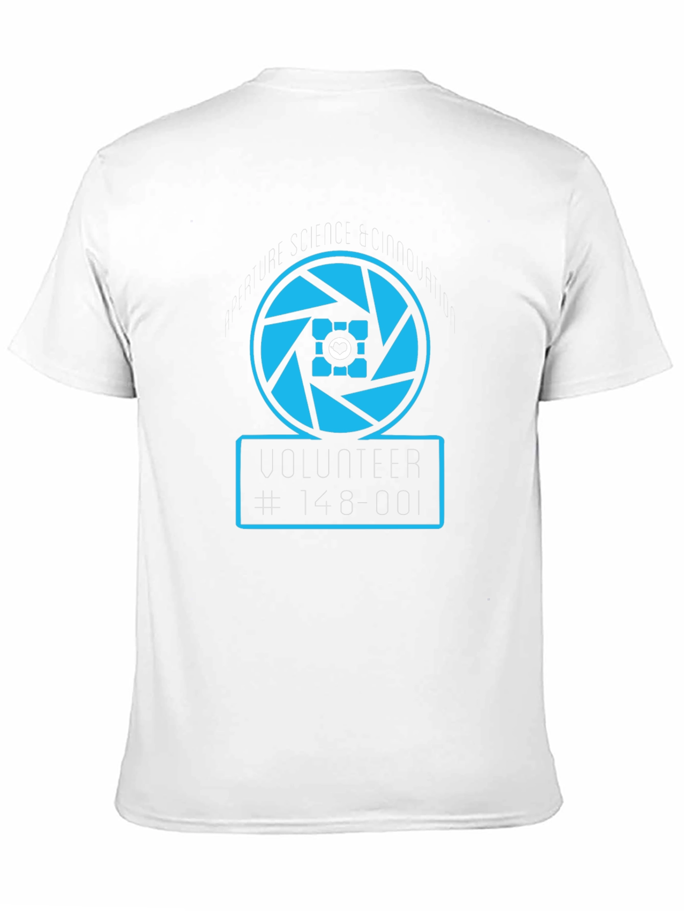 Aperture Science Volunteer T-Shirt - Black