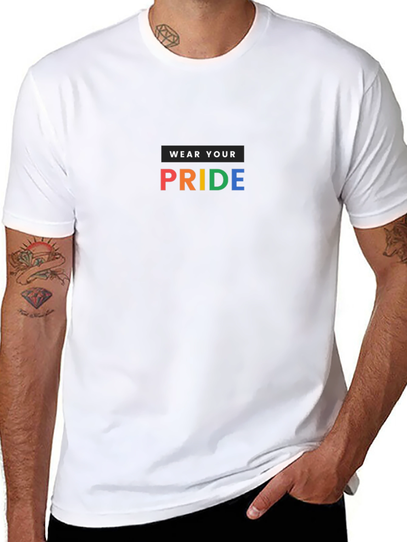Wear Your Pride T-Shirt - LGBTQ+ Pride Apparel
