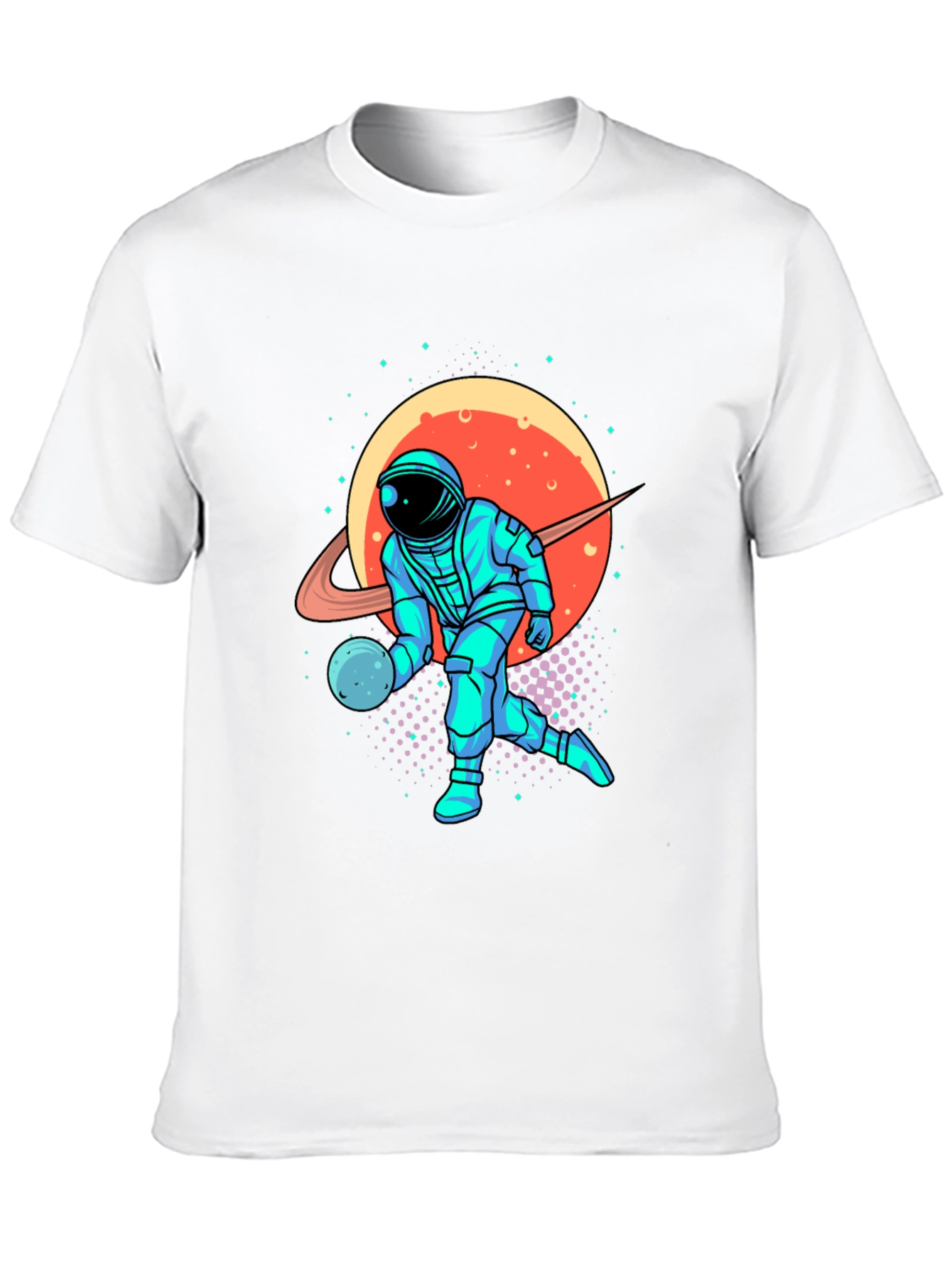 Astronaut Bowling T-Shirt