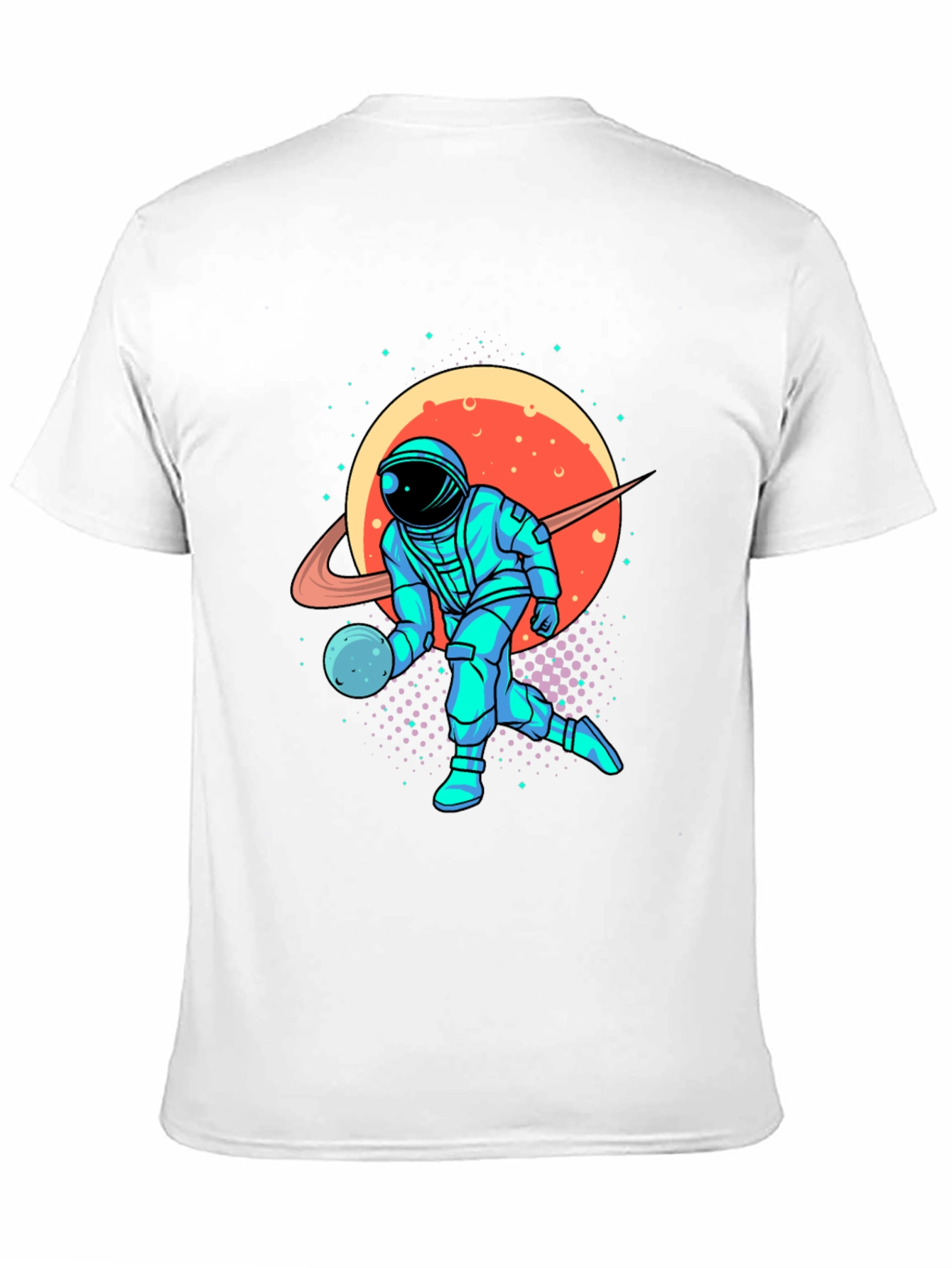 Astronaut Bowling T-Shirt