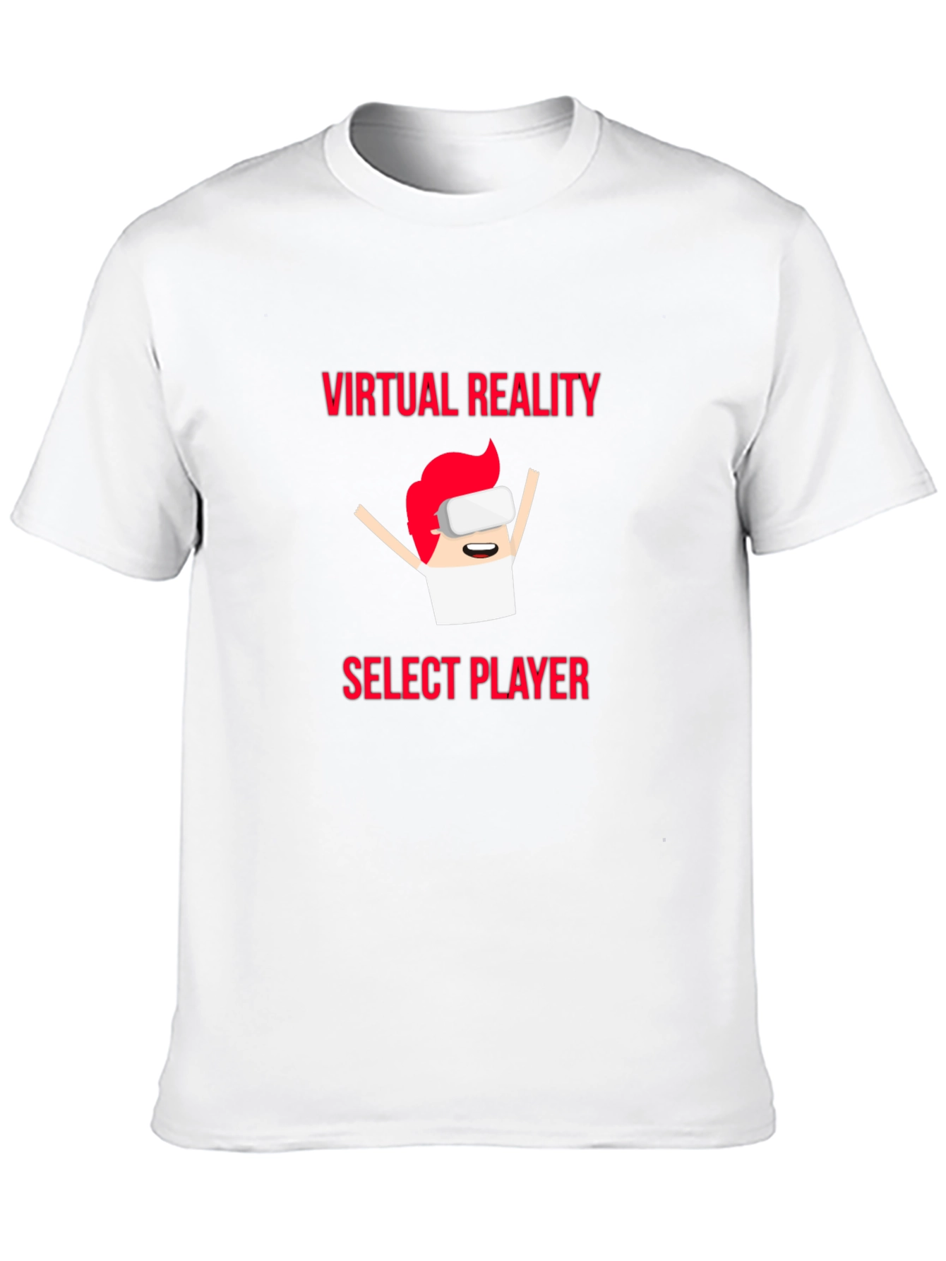 Virtual Reality Gamer T-Shirt - Select Player Design