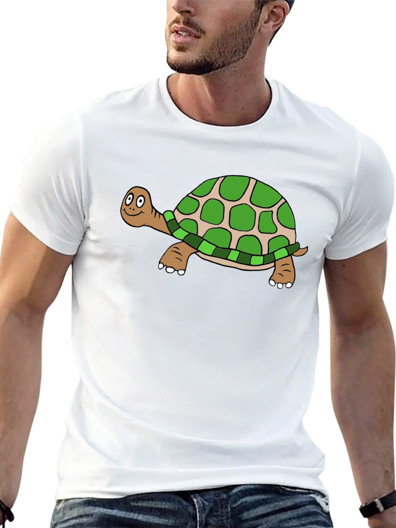 Turtle Graphic T-Shirt - Fun & Casual Tee