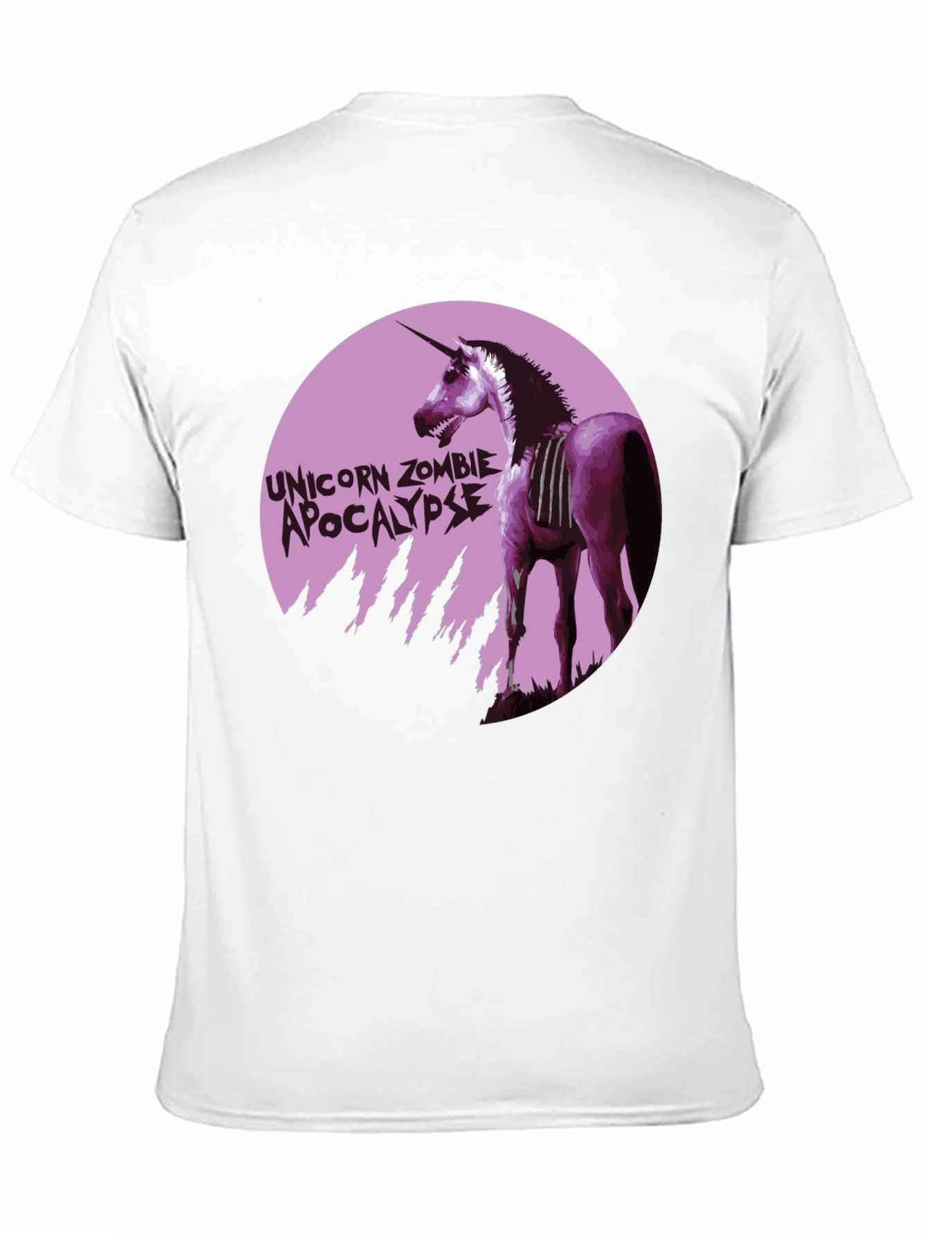 Unicorn Zombie Apocalypse Graphic T-Shirt