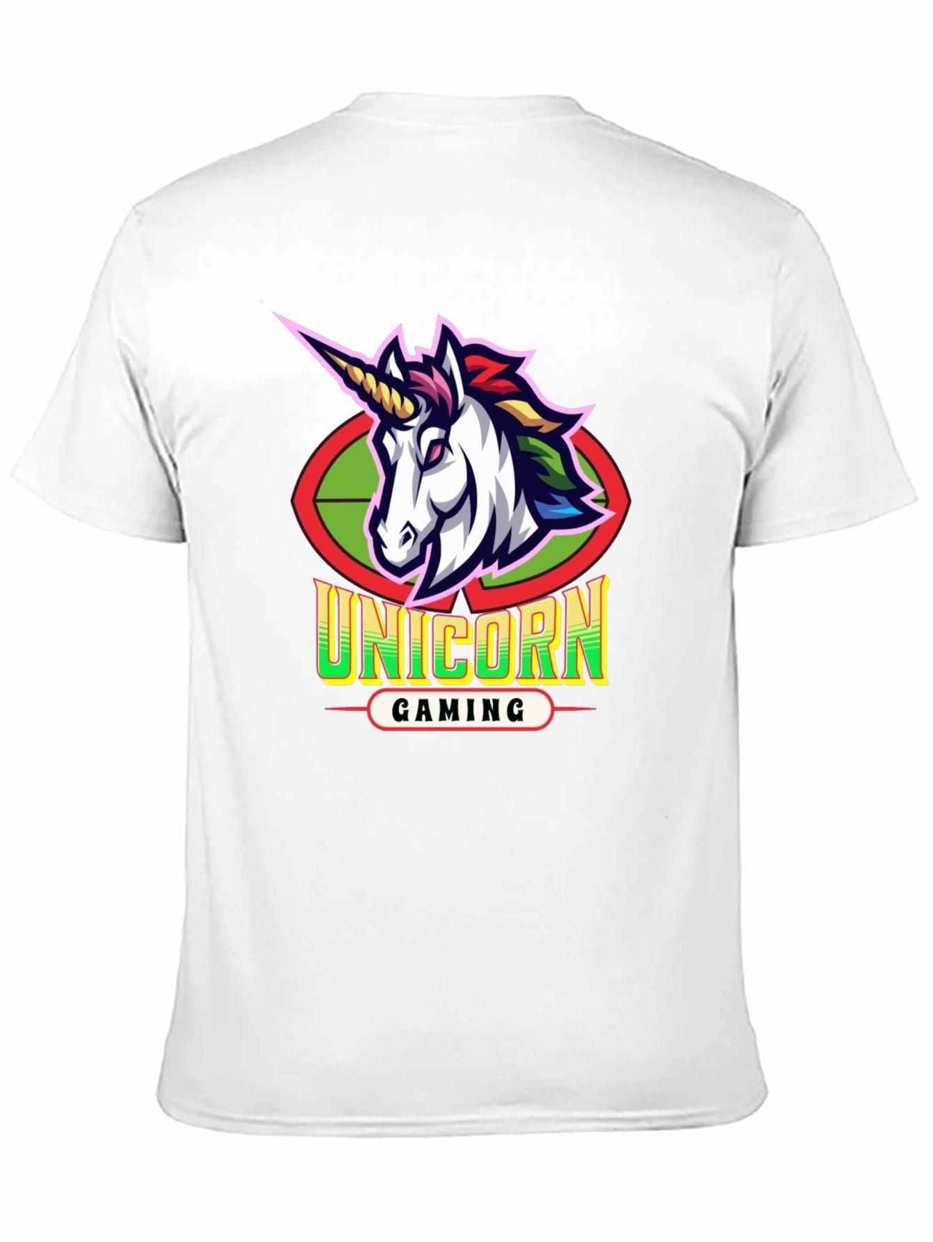 Unicorn Gaming Black T-Shirt