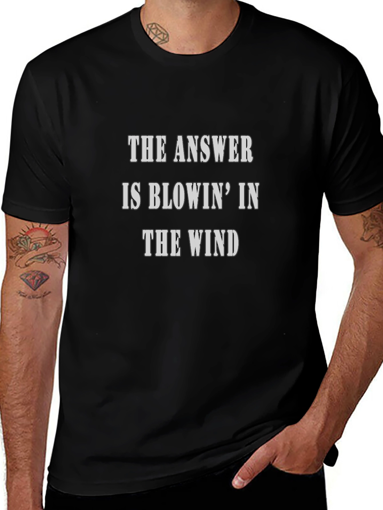 The Answer is Blowin in the Wind T-Shirt