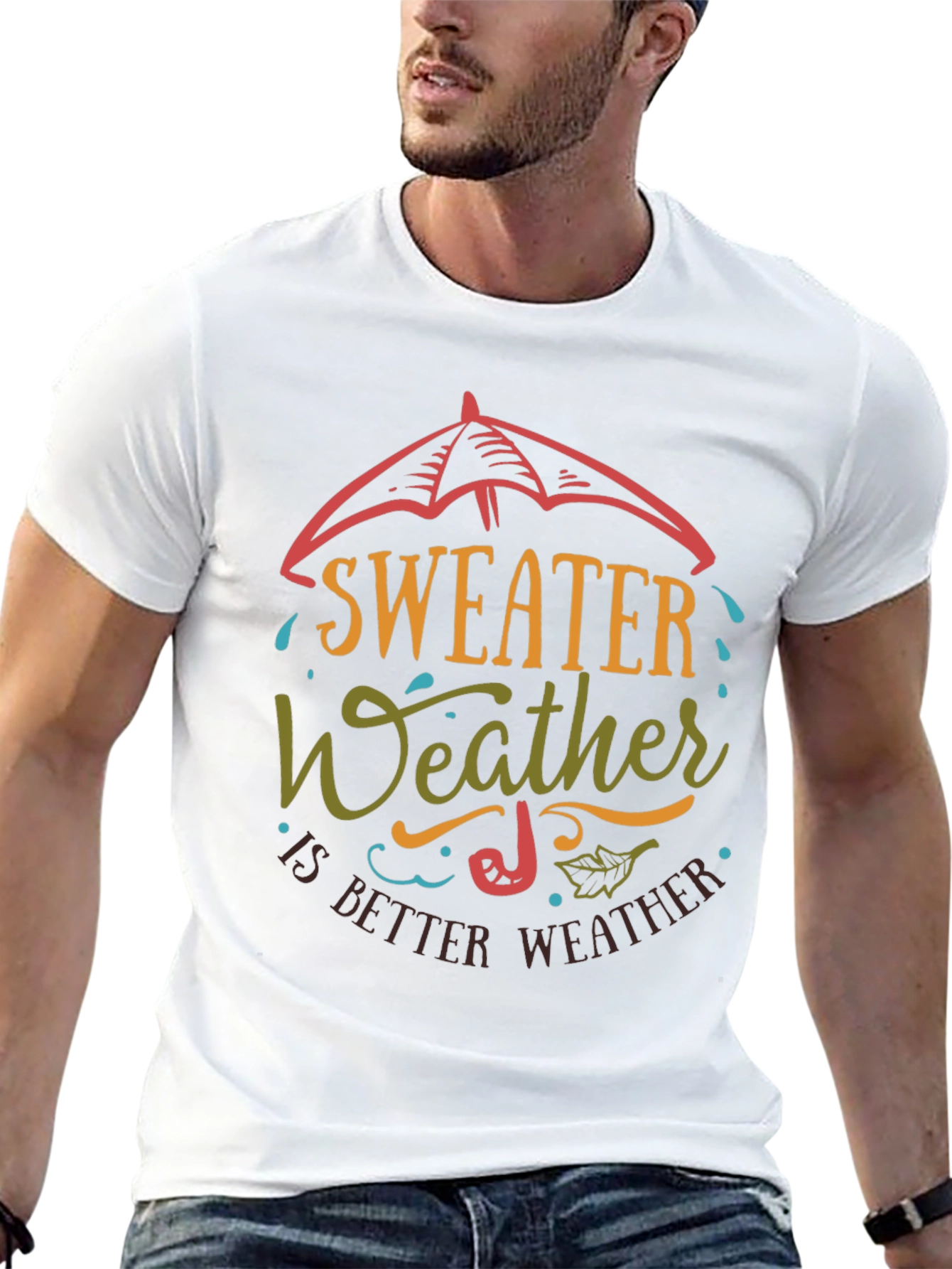 Sweater Weather Graphic T-Shirt