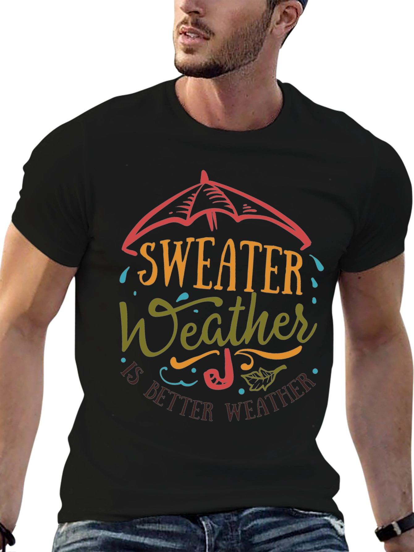 Sweater Weather Graphic T-Shirt