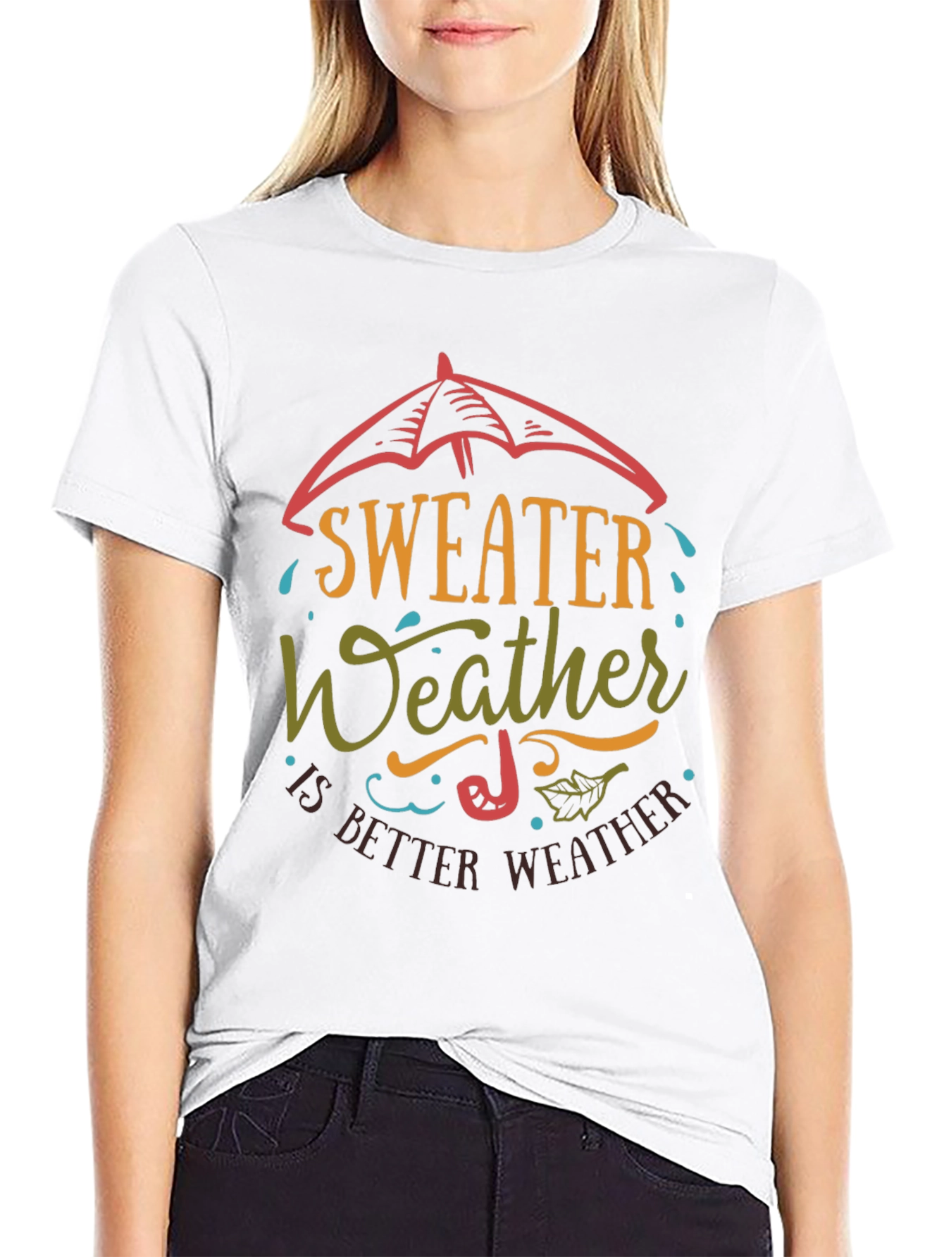 Sweater Weather Graphic T-Shirt