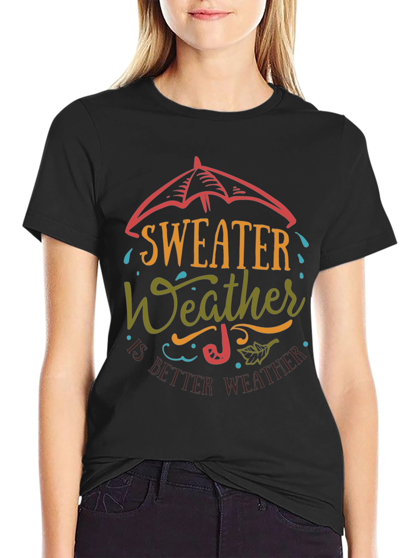 Sweater Weather Graphic T-Shirt