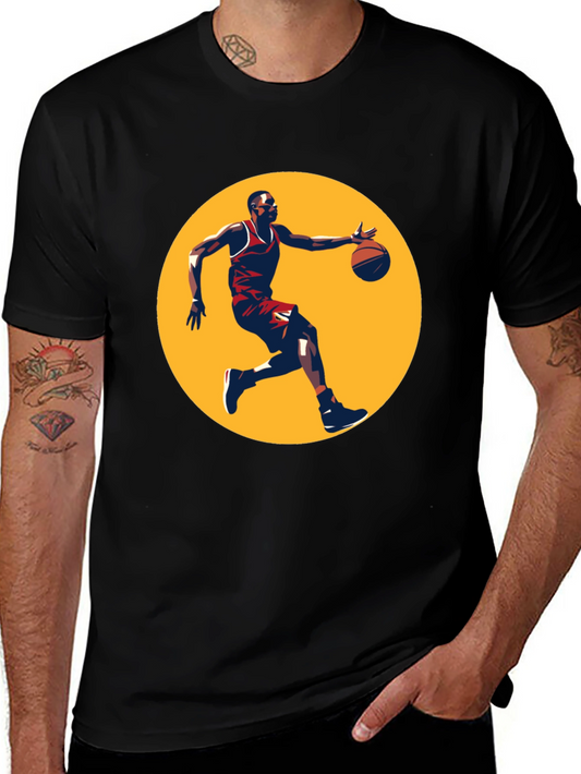 Basketball Player Graphic T-Shirt