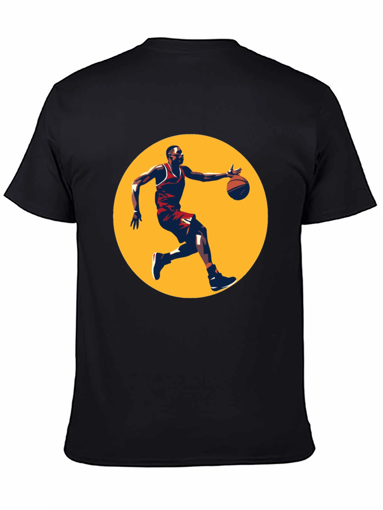 Basketball Player Graphic T-Shirt