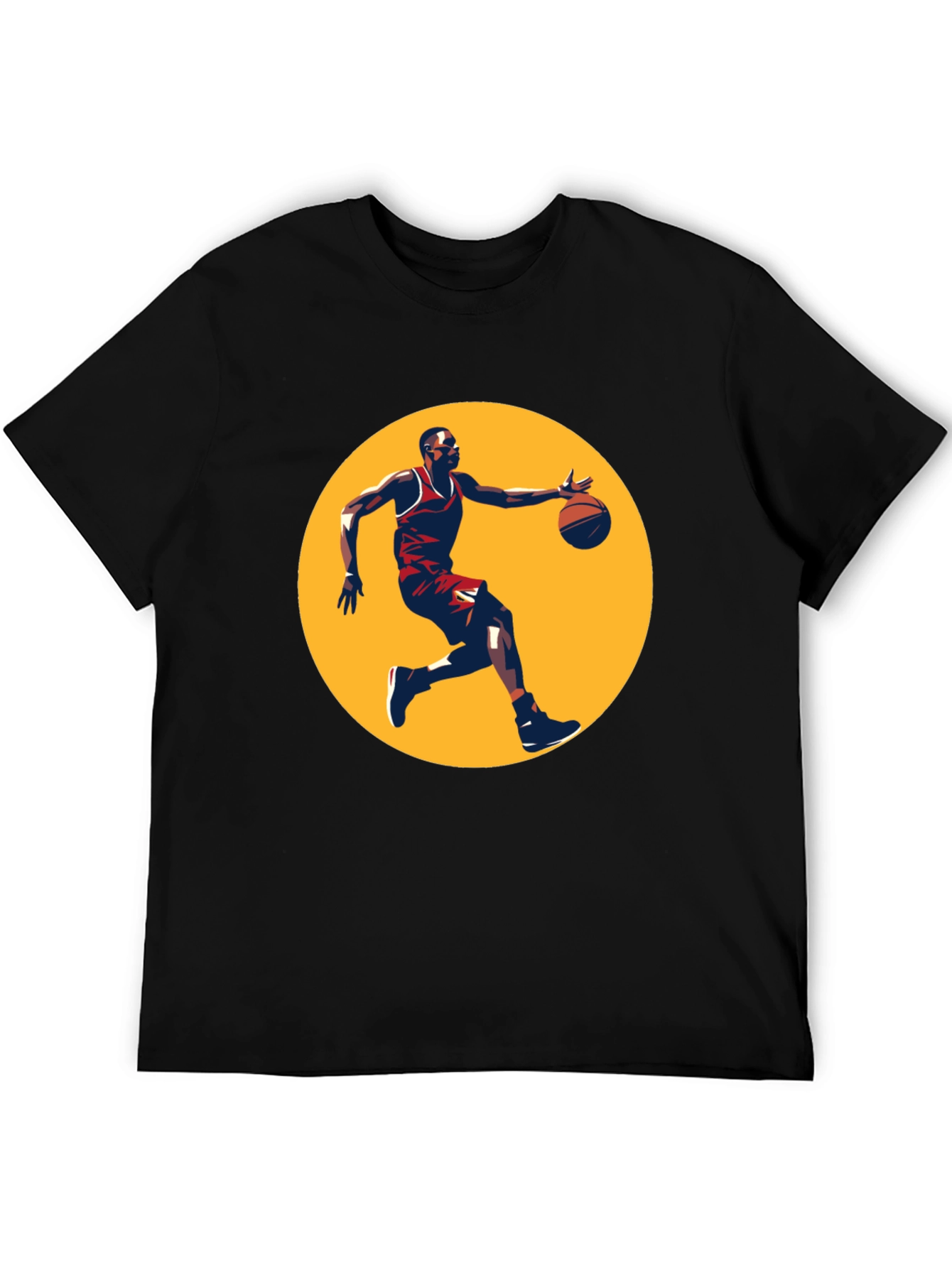 Basketball Player Graphic T-Shirt
