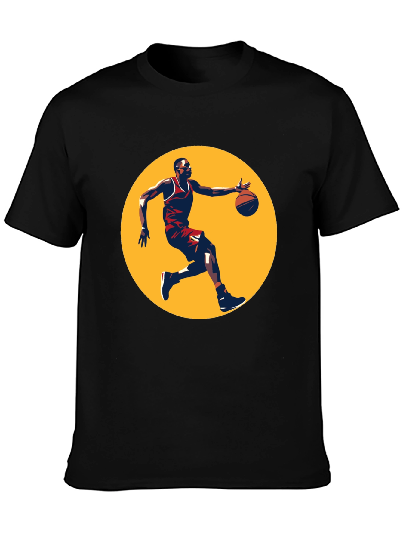 Basketball Player Graphic T-Shirt