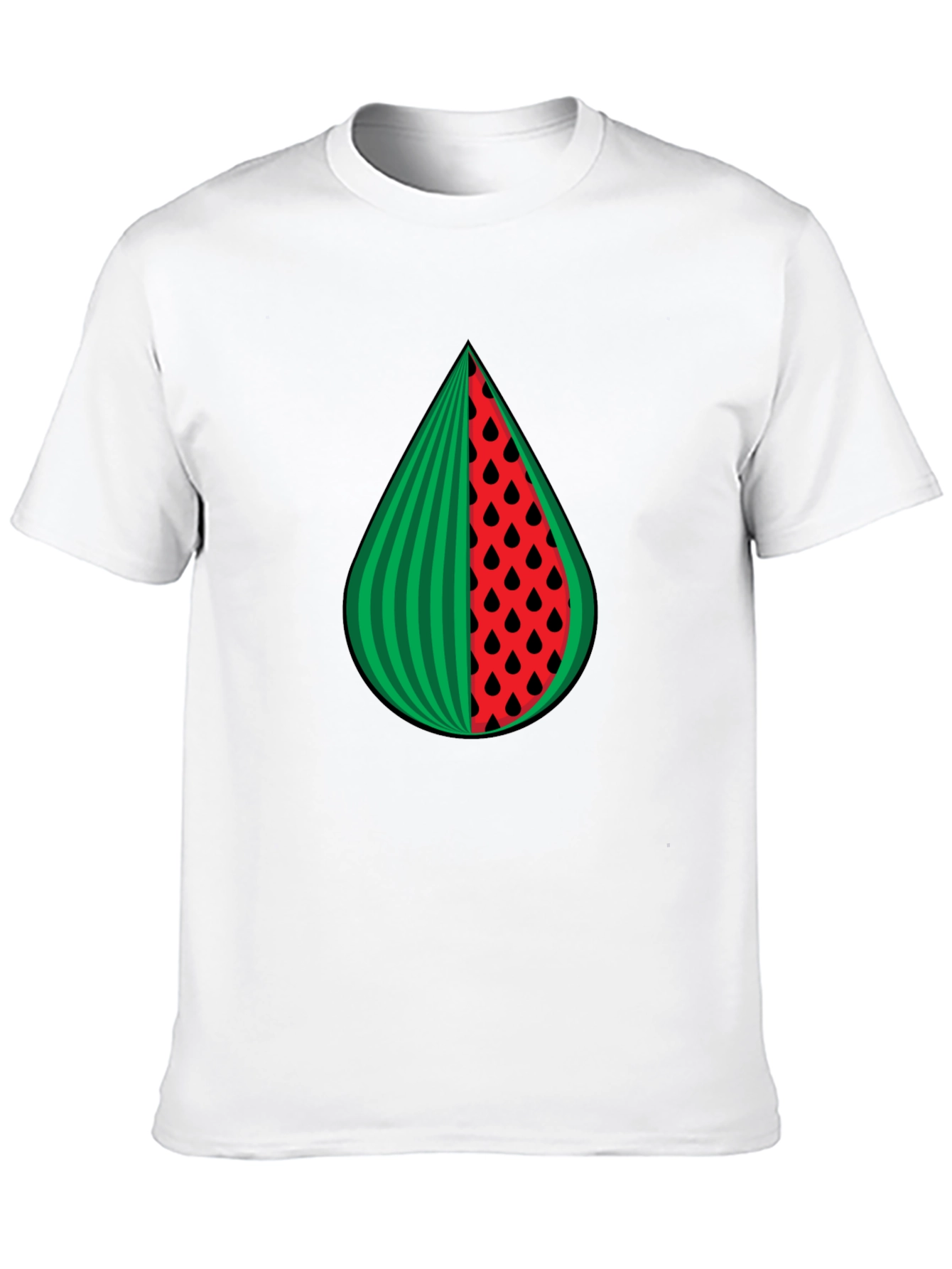 Watermelon Slice Graphic Tee - Summer Style