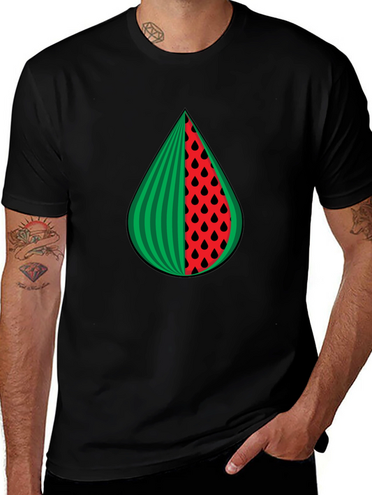 Watermelon Slice Graphic Tee - Summer Style