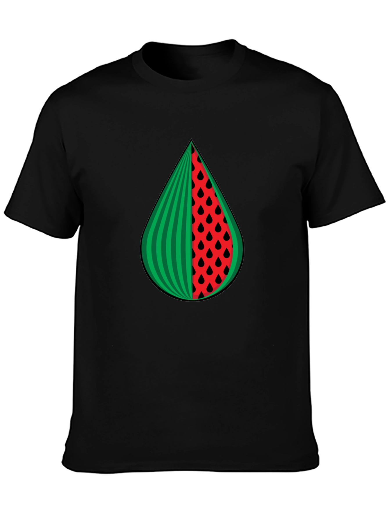 Watermelon Slice Graphic Tee - Summer Style