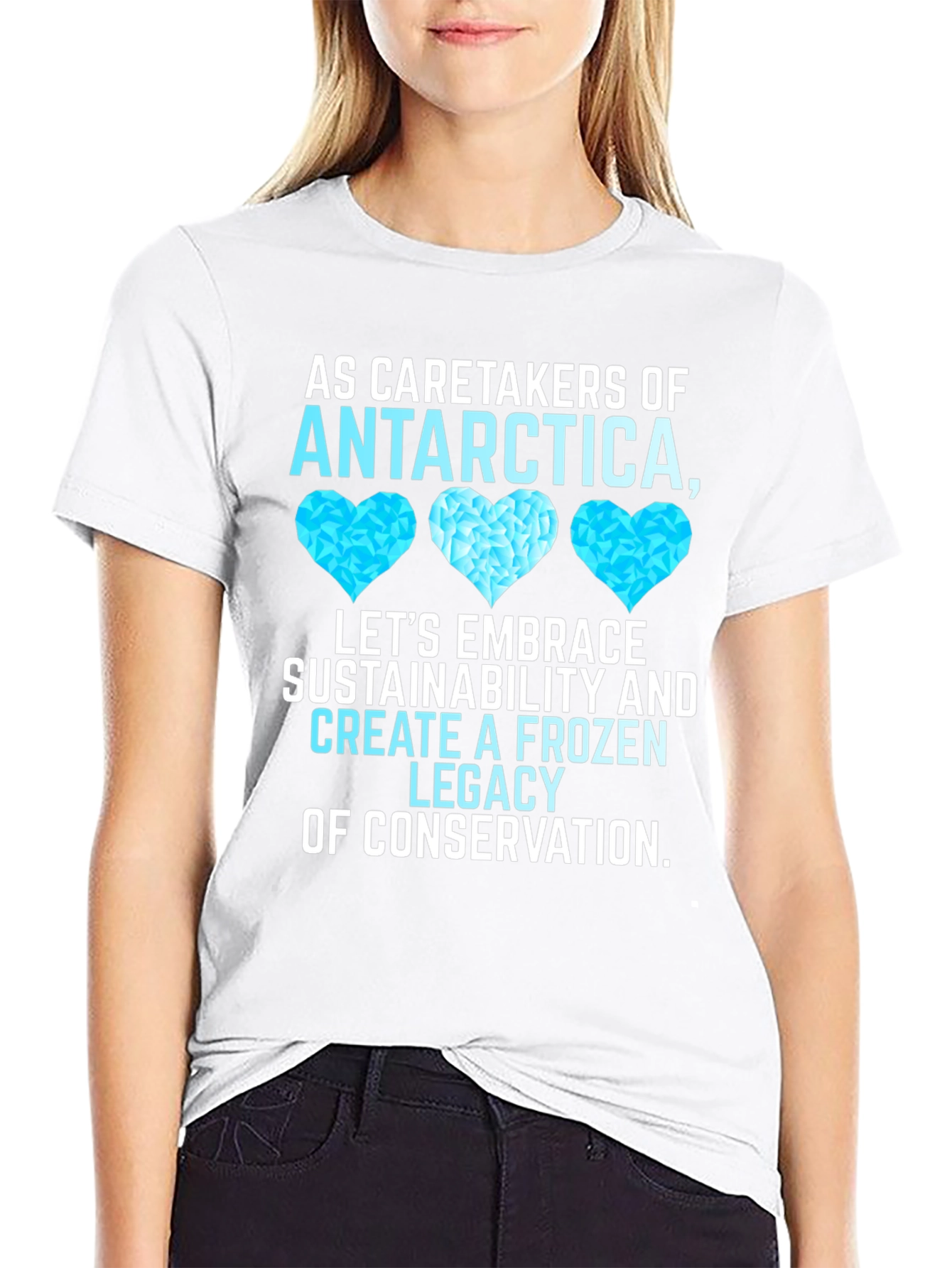 Antarctica Conservation Graphic Tee
