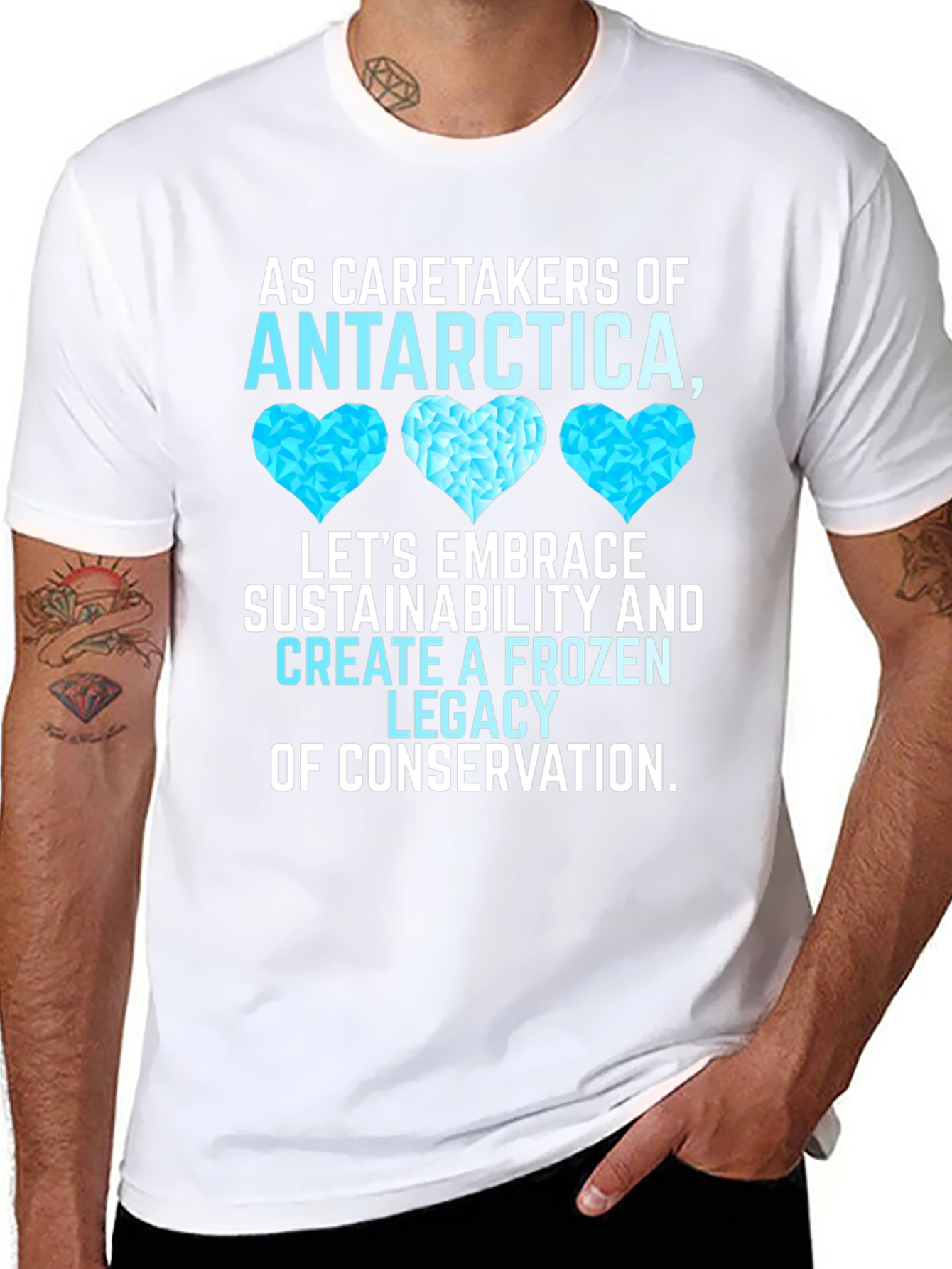 Antarctica Conservation Graphic Tee