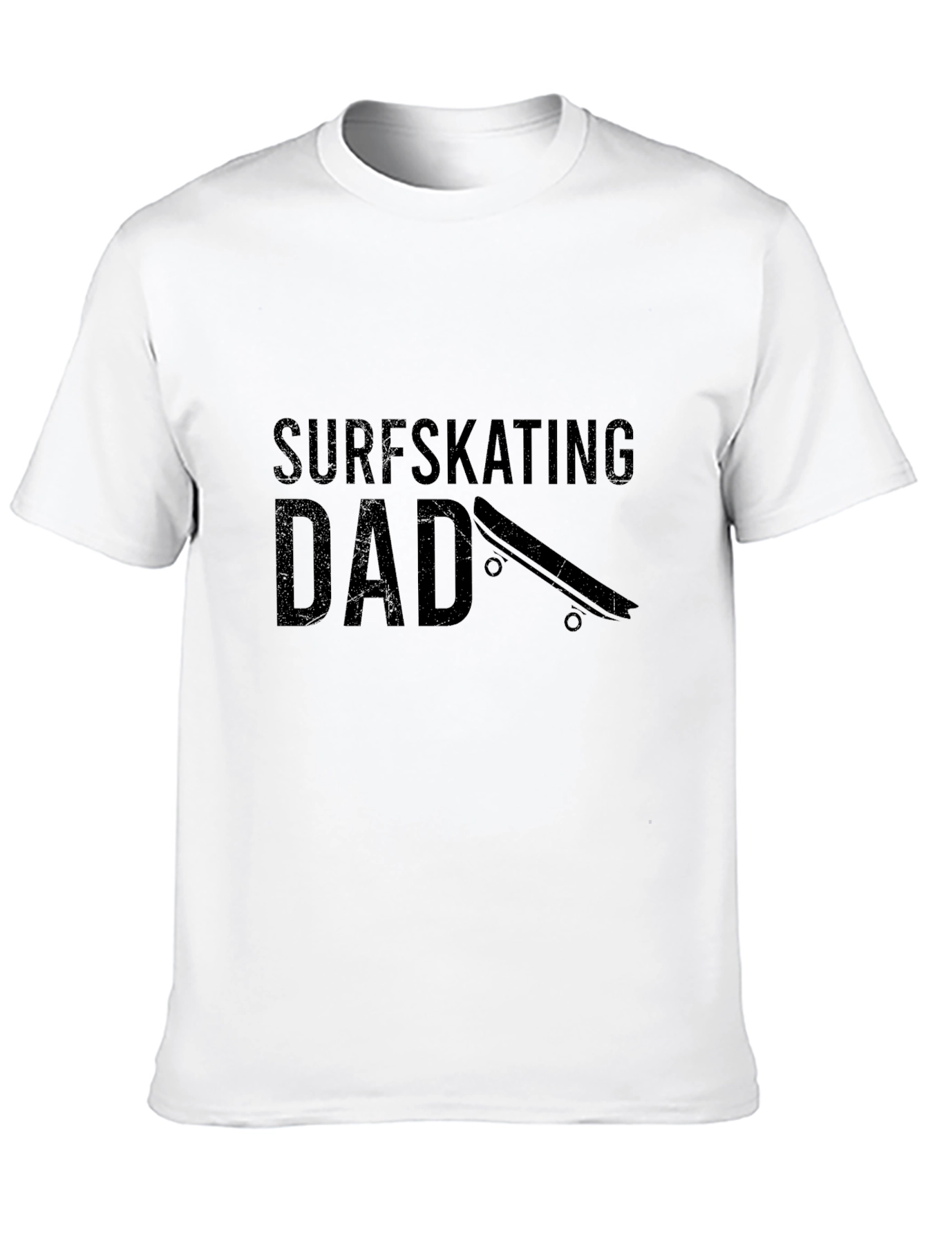 Surfskating Dad T-Shirt | Skateboarding Father Gift