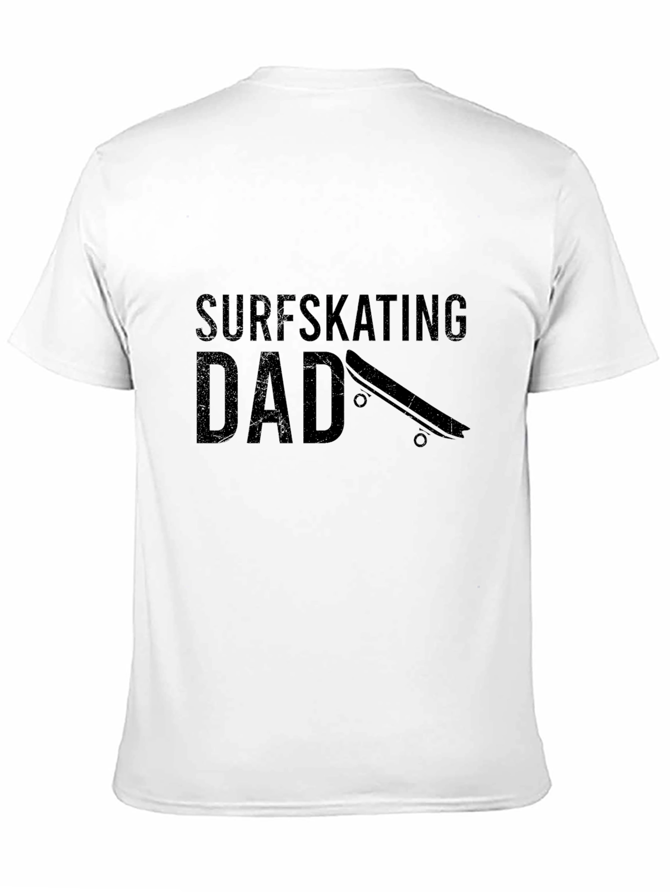 Surfskating Dad T-Shirt | Skateboarding Father Gift
