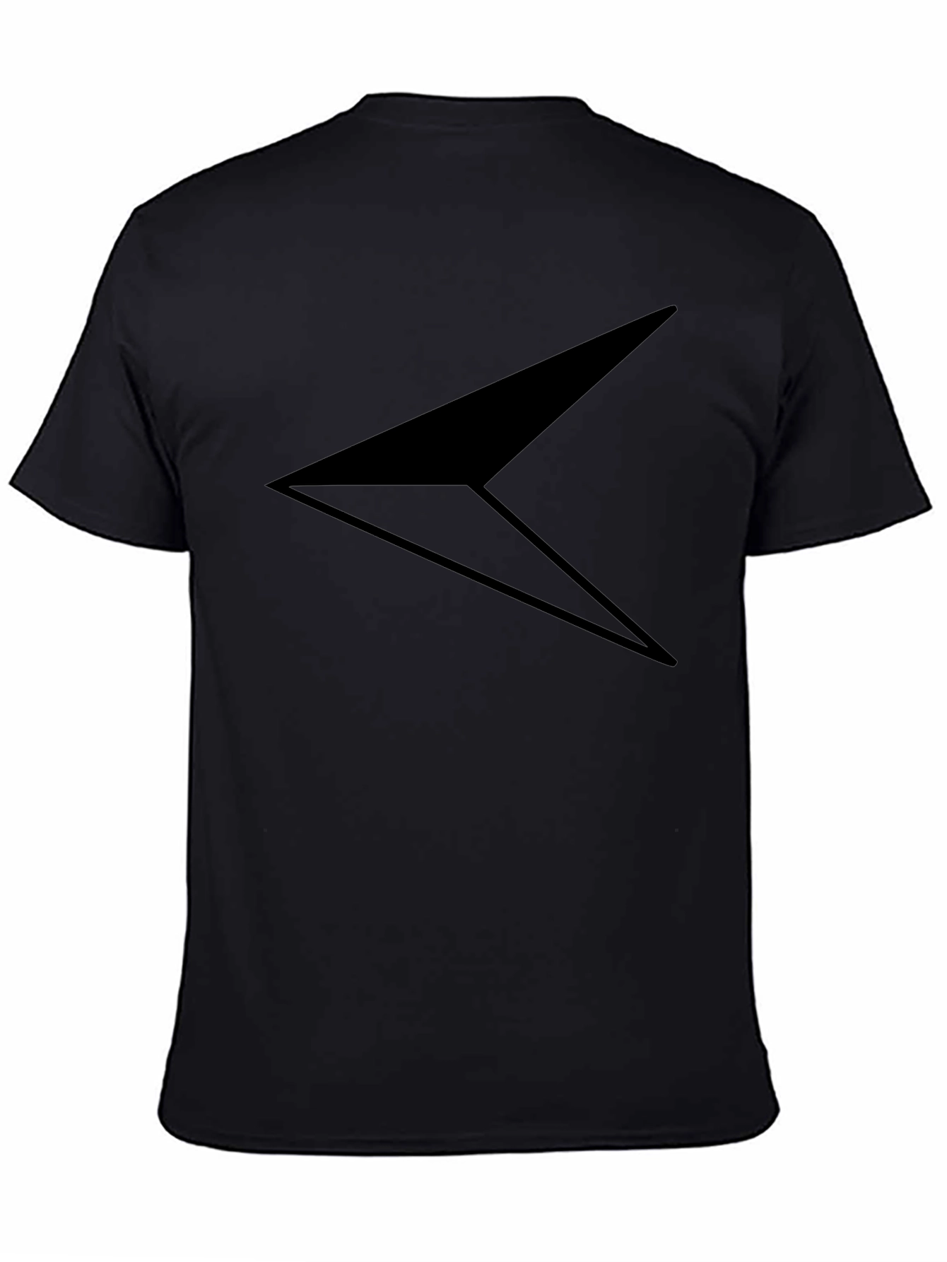 Black Arrow Graphic T-Shirt - Modern Design