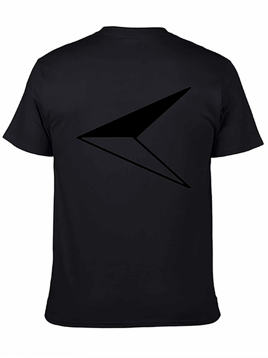 Black Arrow Graphic T-Shirt - Modern Design